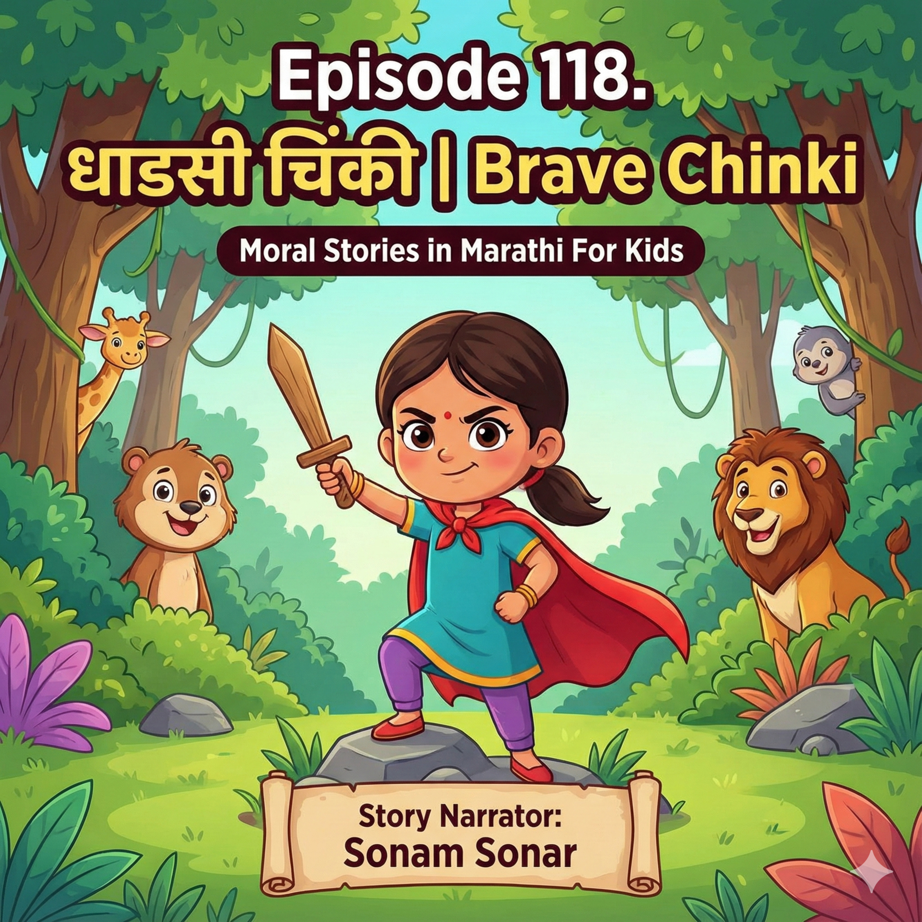 118. धाडसी चिंकी | Brave Chinki episode artwork