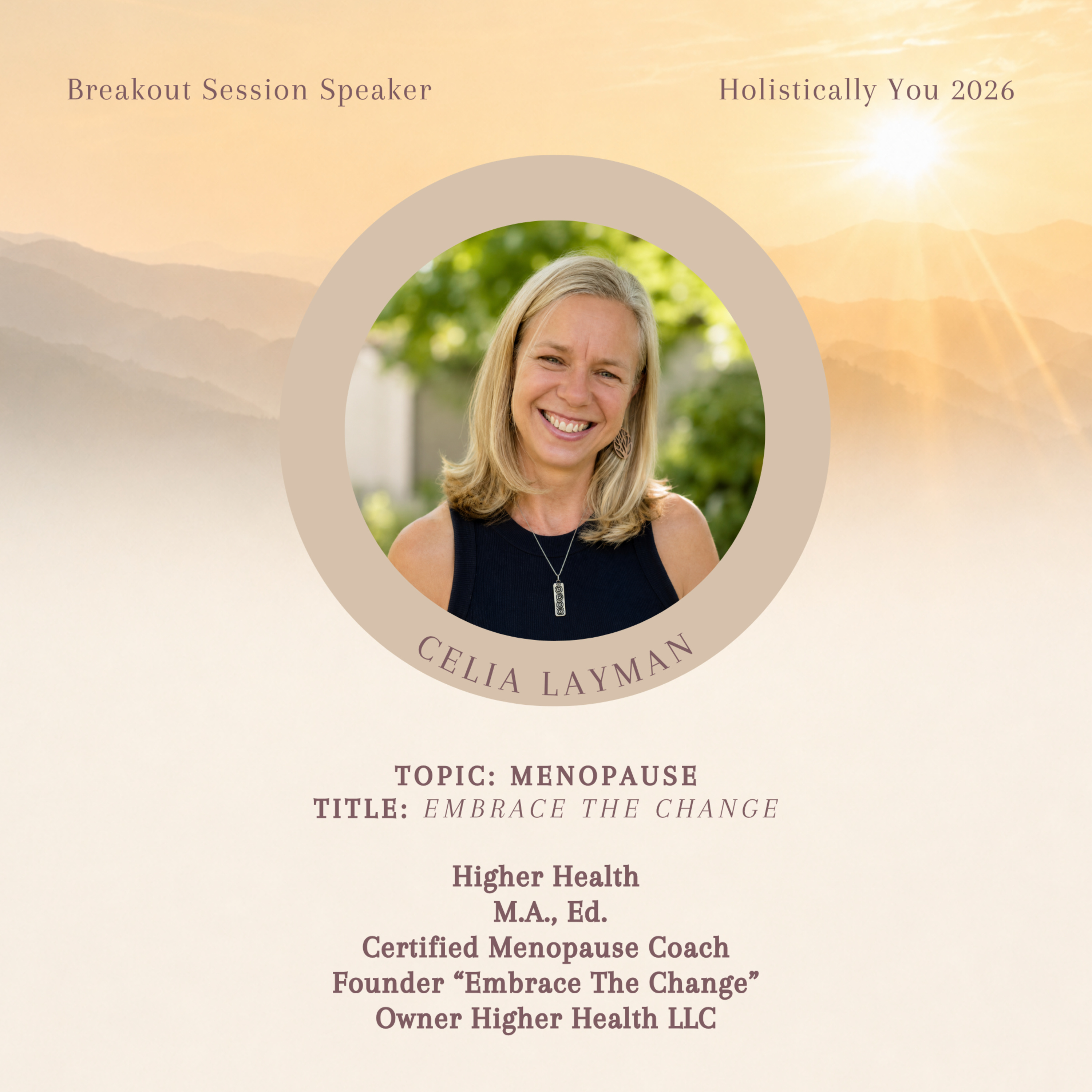 Ep 38 - Brain Fog, 3 AM Wake-Ups, and Perimenopause: What Your Body Is Actually Telling You | Celia Layman episode artwork