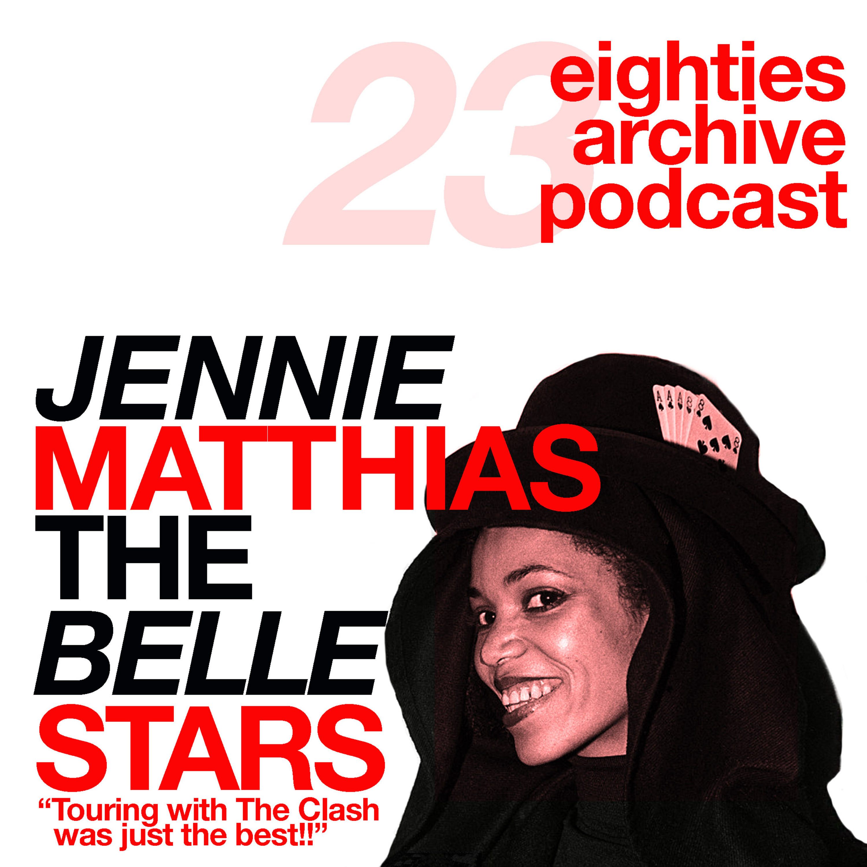 EAP Episode.23 - Jennie Matthias (The Belle Stars) : "A man has never made the greatest pop song cos their hands are too big!"" episode artwork