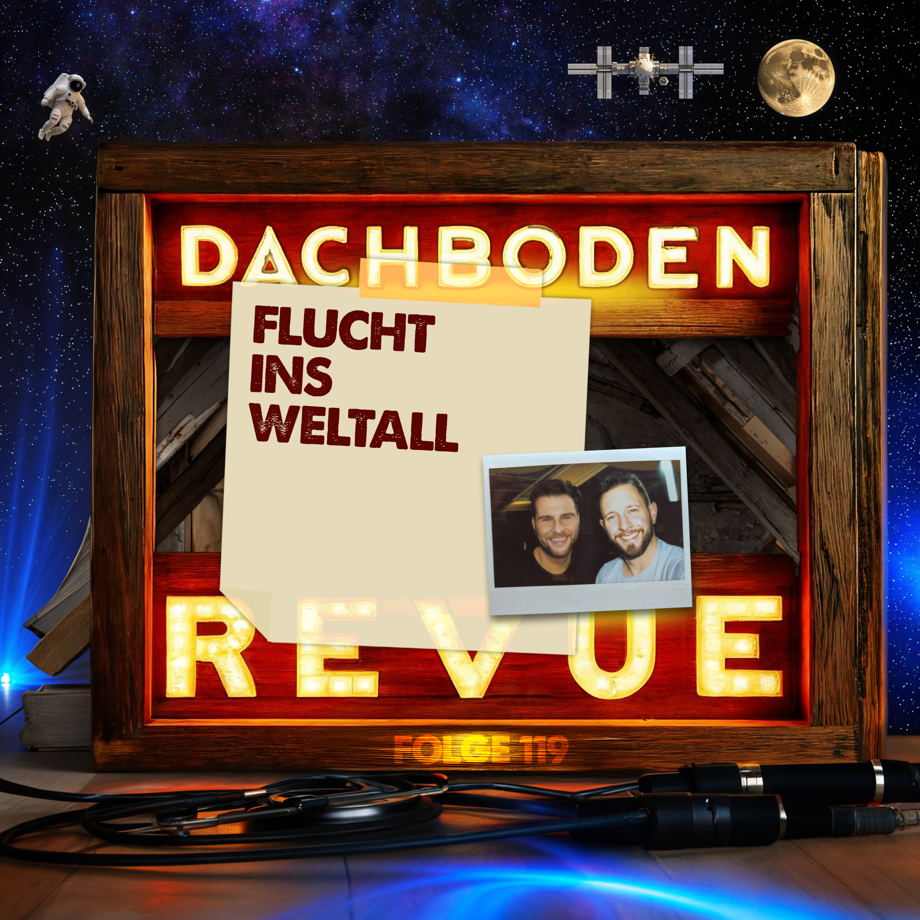 #119, Flucht ins Weltall episode artwork