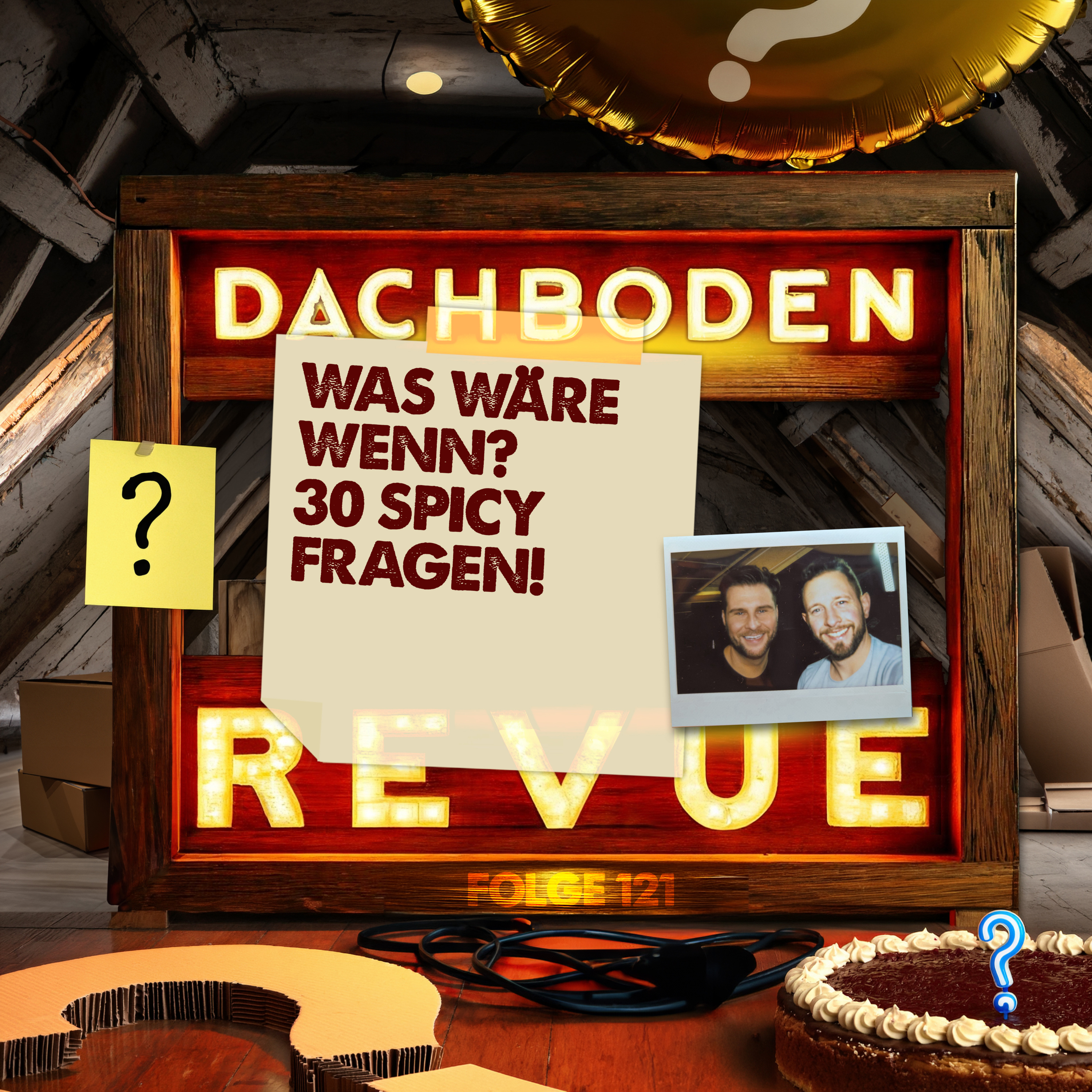 #121, Was wäre wenn - 30 Spicy Fragen! episode artwork