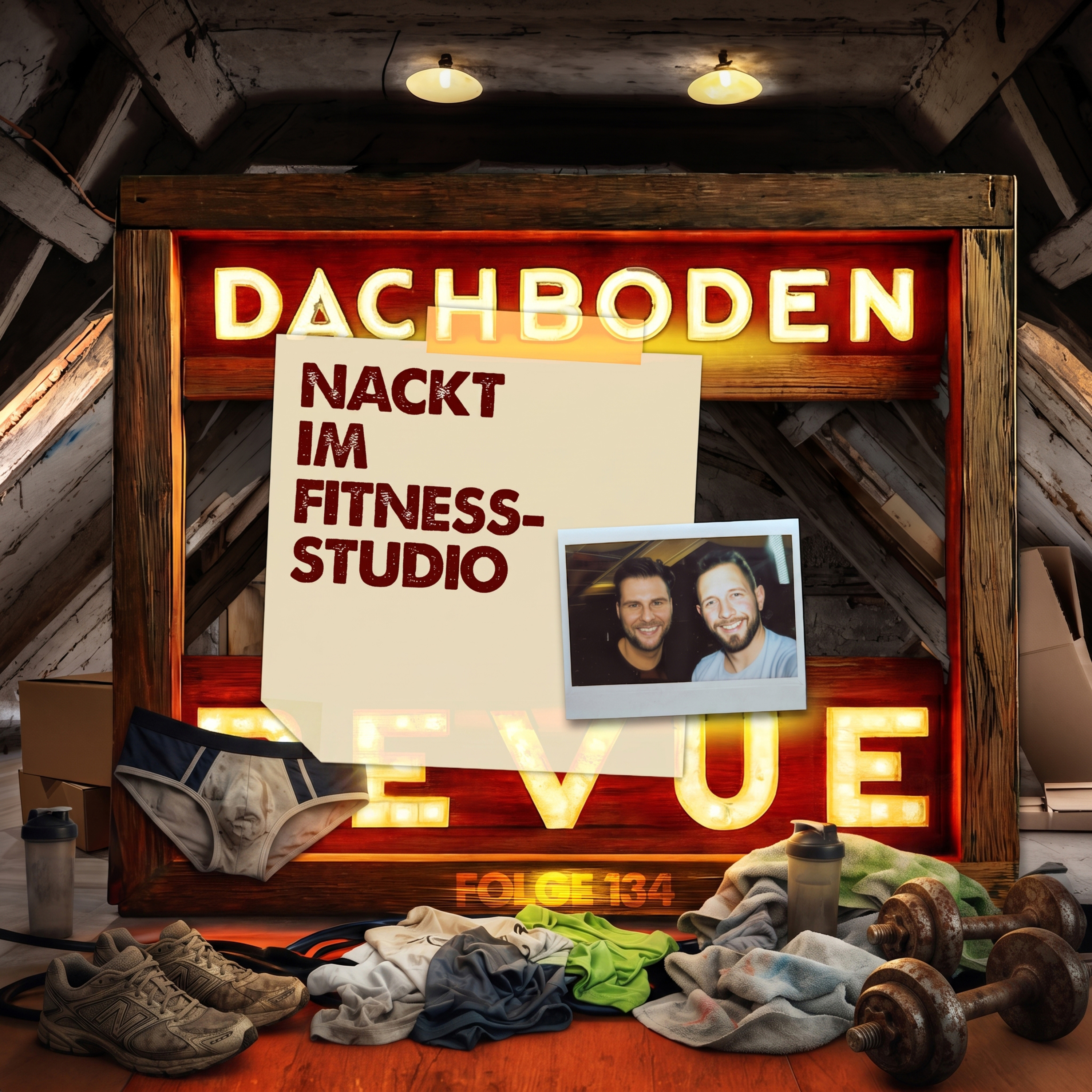 NEU #134, Nackt im Fitnessstudio
