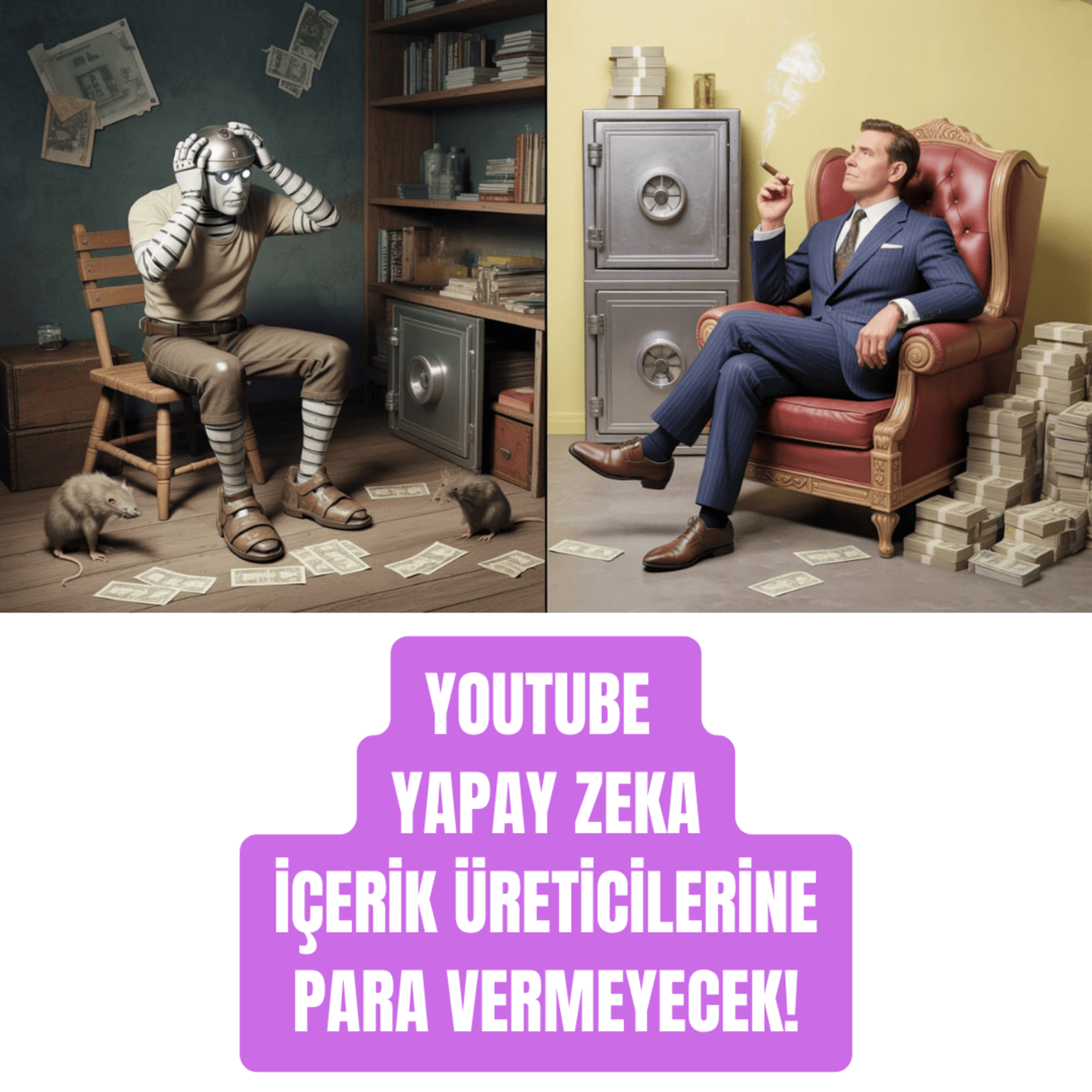 Yapay Zekayla Üretilmiş İçeriklere Artık YouTube Para Vermeyecek! episode artwork