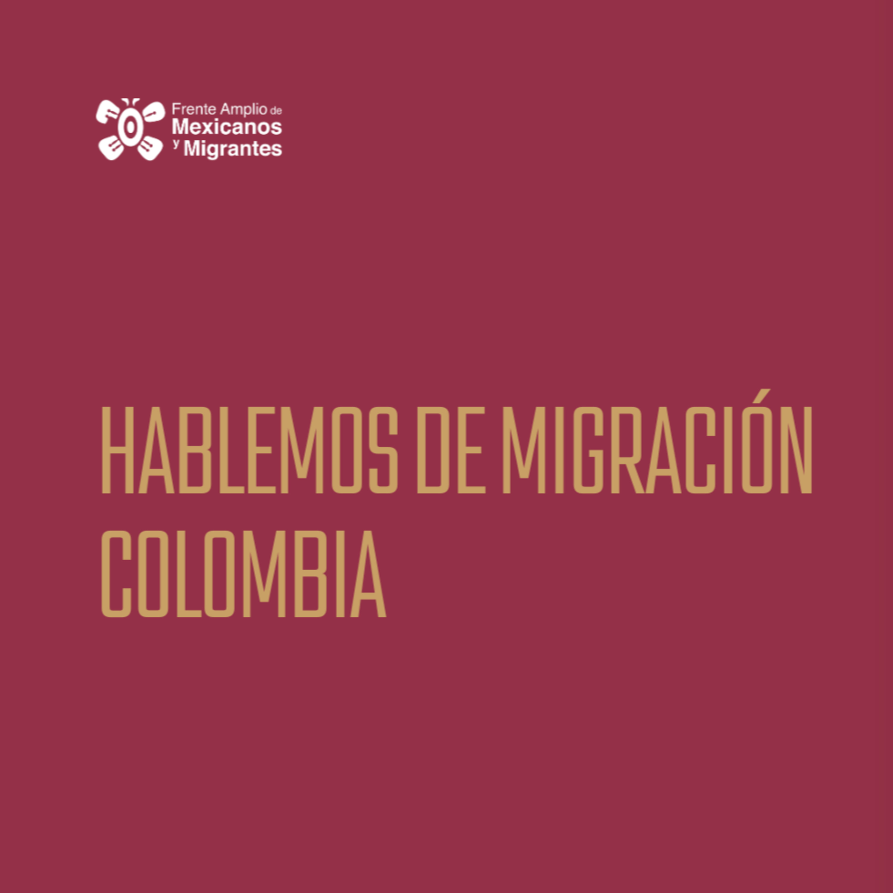 Portada de Hablemos de Migración