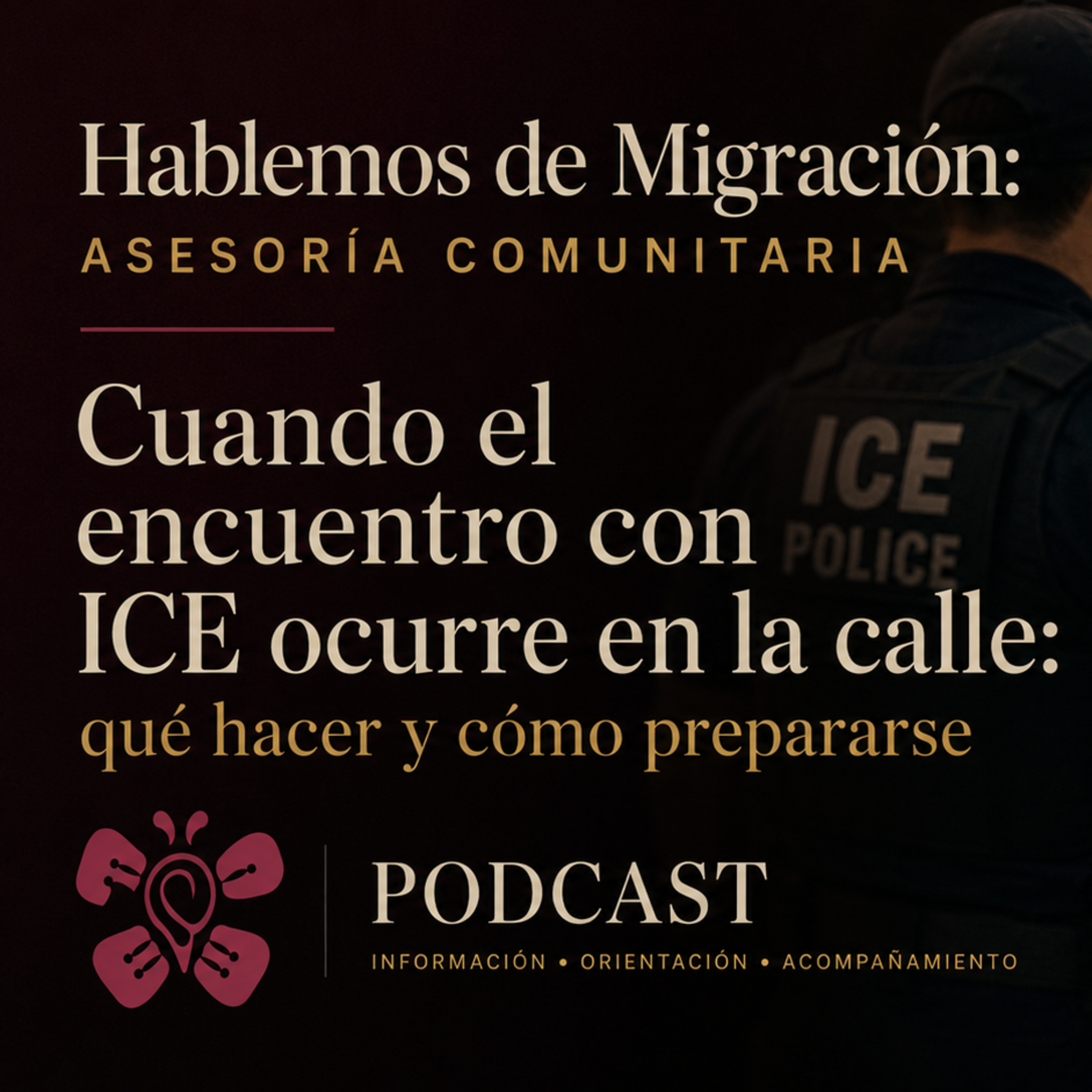 Hablemos de Migración - Asesoria comunitaria: Cuando el encuentro con ICE ocurre en la calle episode artwork