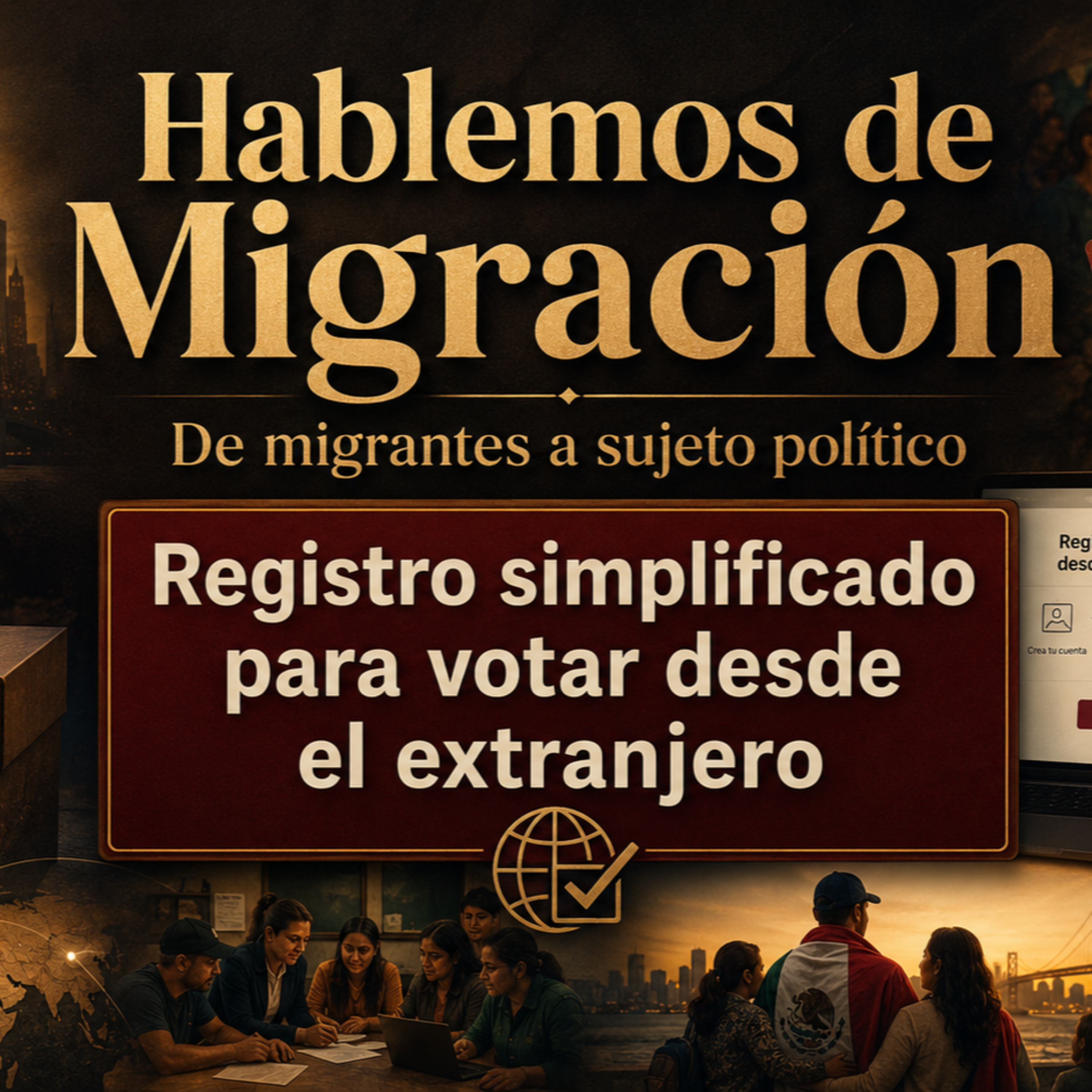 De migrante a sujeto político | El voto mexicano desde el exterior rumbo a 2027 episode artwork