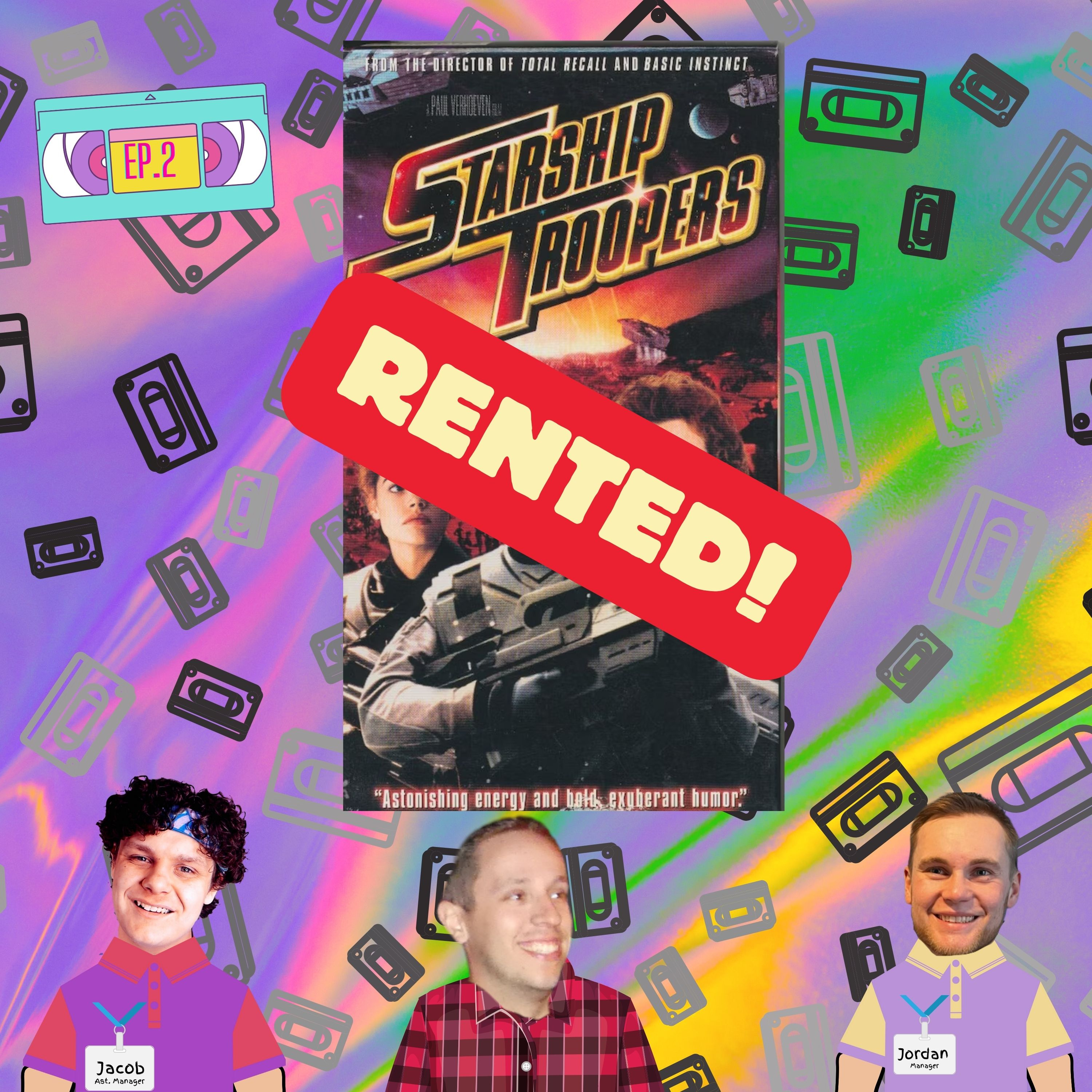 Brandon Rents... 'Starship Troopers' episode artwork