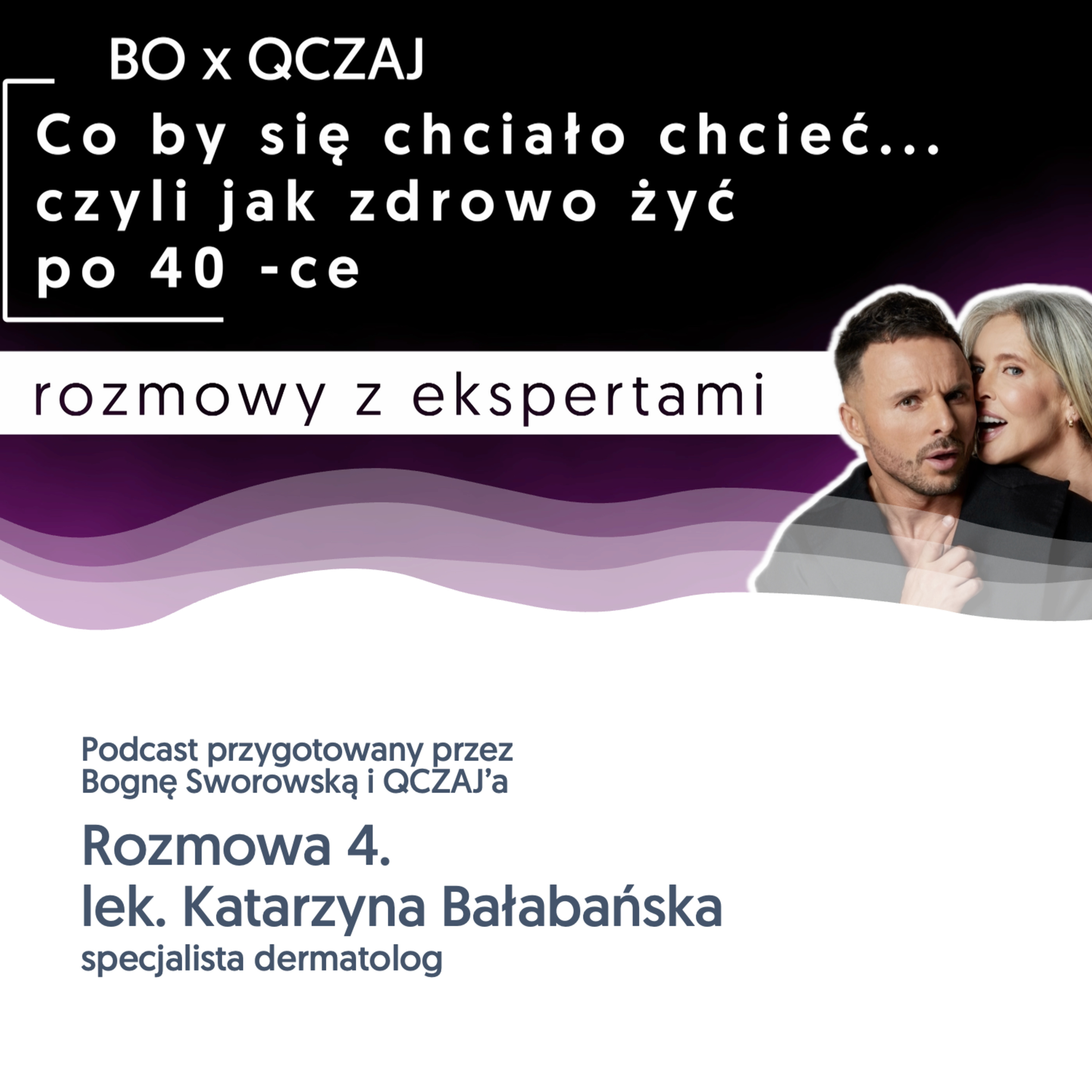 Co by się chciało chcieć..., czyli jak zdrowo żyć po czterdziestce. Rozm. 4. - Katarzyna Bałabańska episode artwork