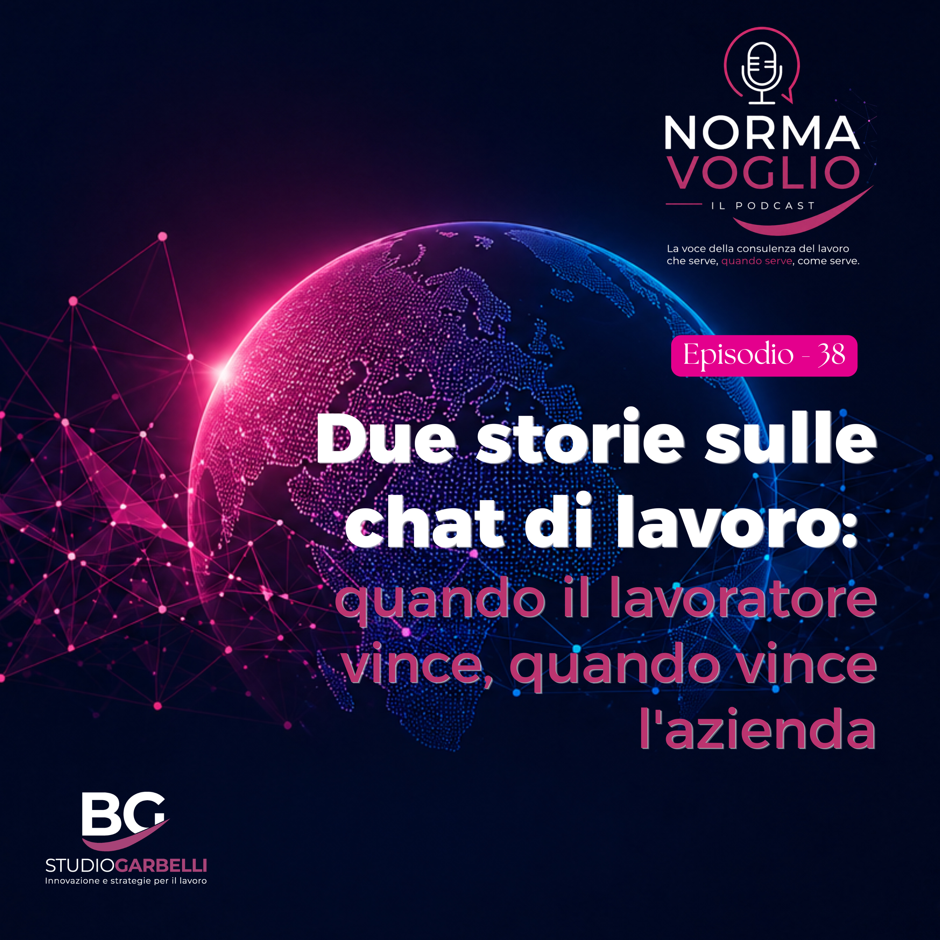 Episodio 38 - Due storie sulle chat di lavoro: quando vince il lavoratore, quando vince l'azienda episode artwork