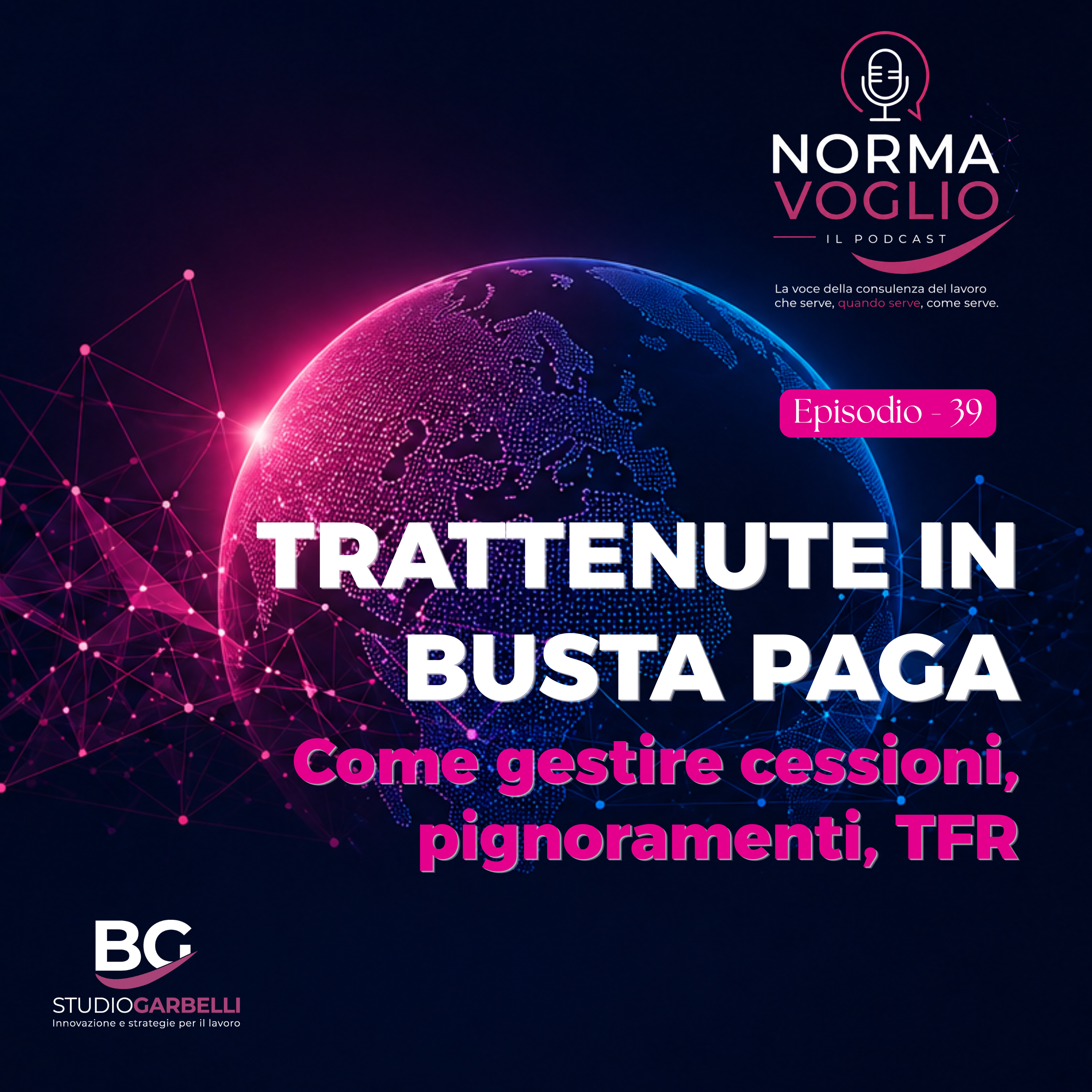 Episodio 39 - Trattenute in busta paga: cessione, pignoramento, TFR. episode artwork