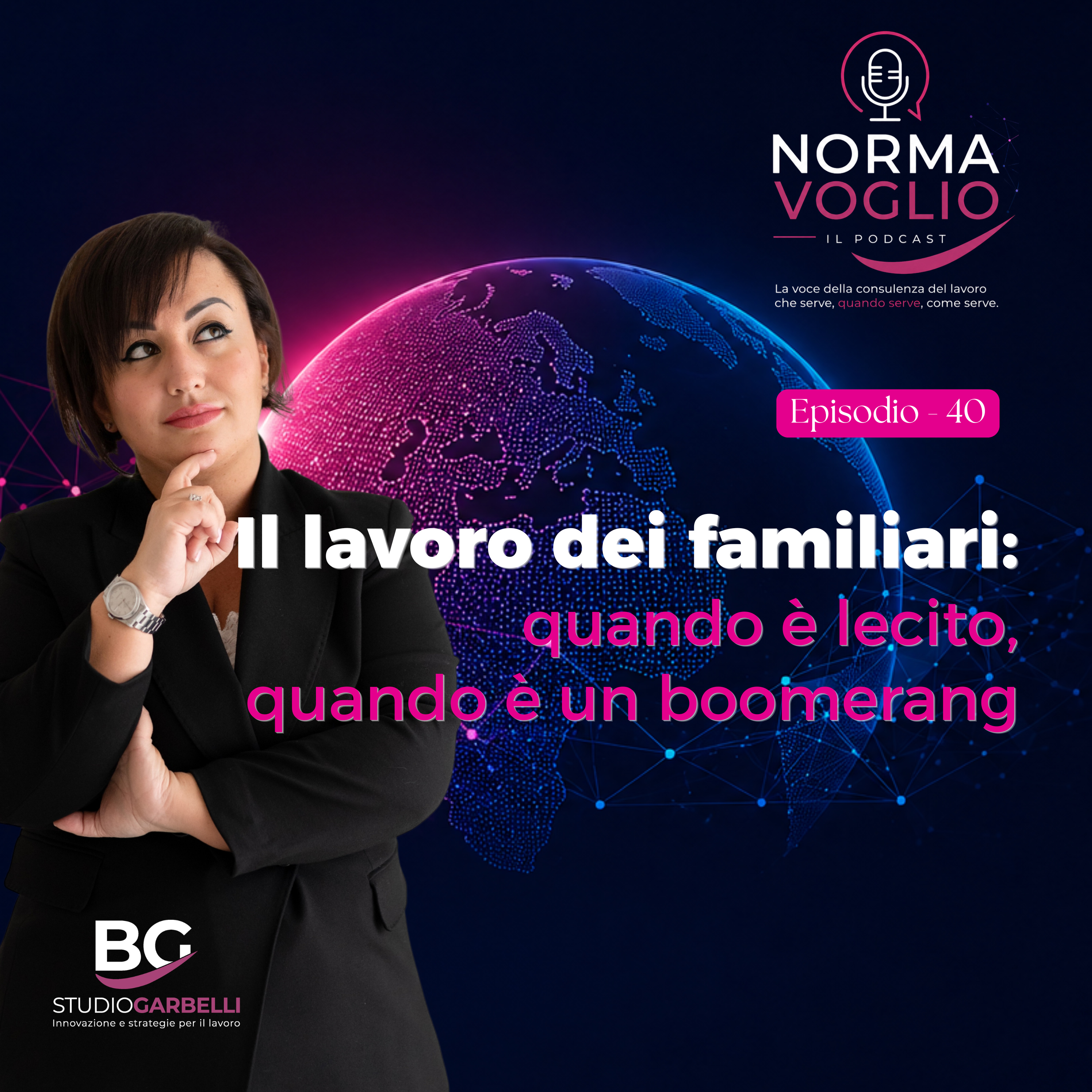 Episodio 40 - Il lavoro dei familiari: quando è lecito, quando è un boomerang episode artwork