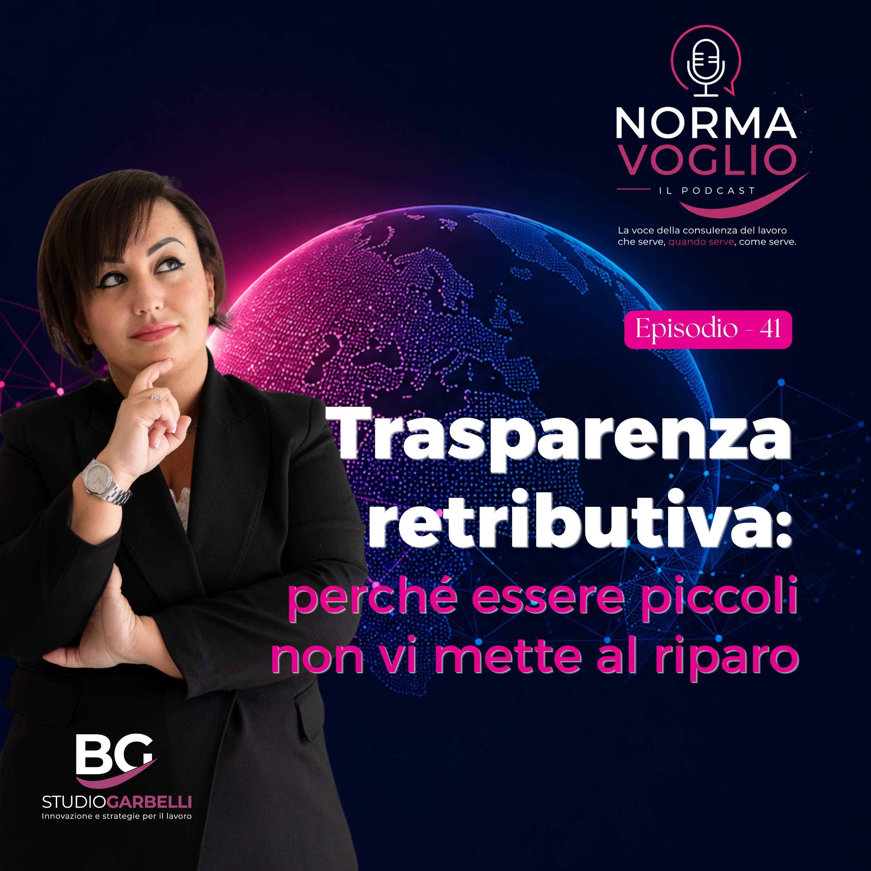 Episodio 41 - Trasparenza retributiva: perché essere piccoli non vi mette al riparo episode artwork