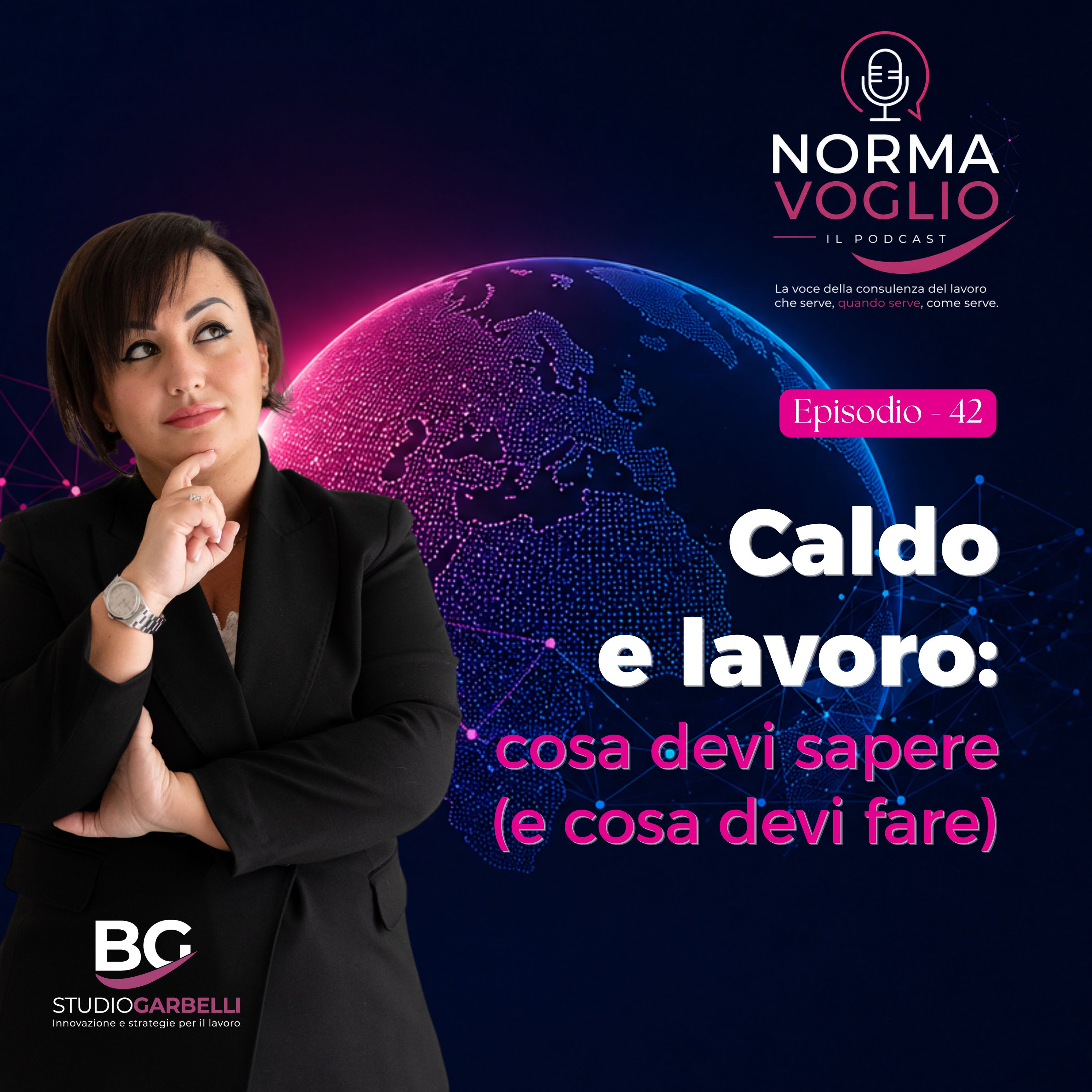Episodio 42 - Caldo e lavoro: cosa devi sapere (e cosa devi fare) episode artwork