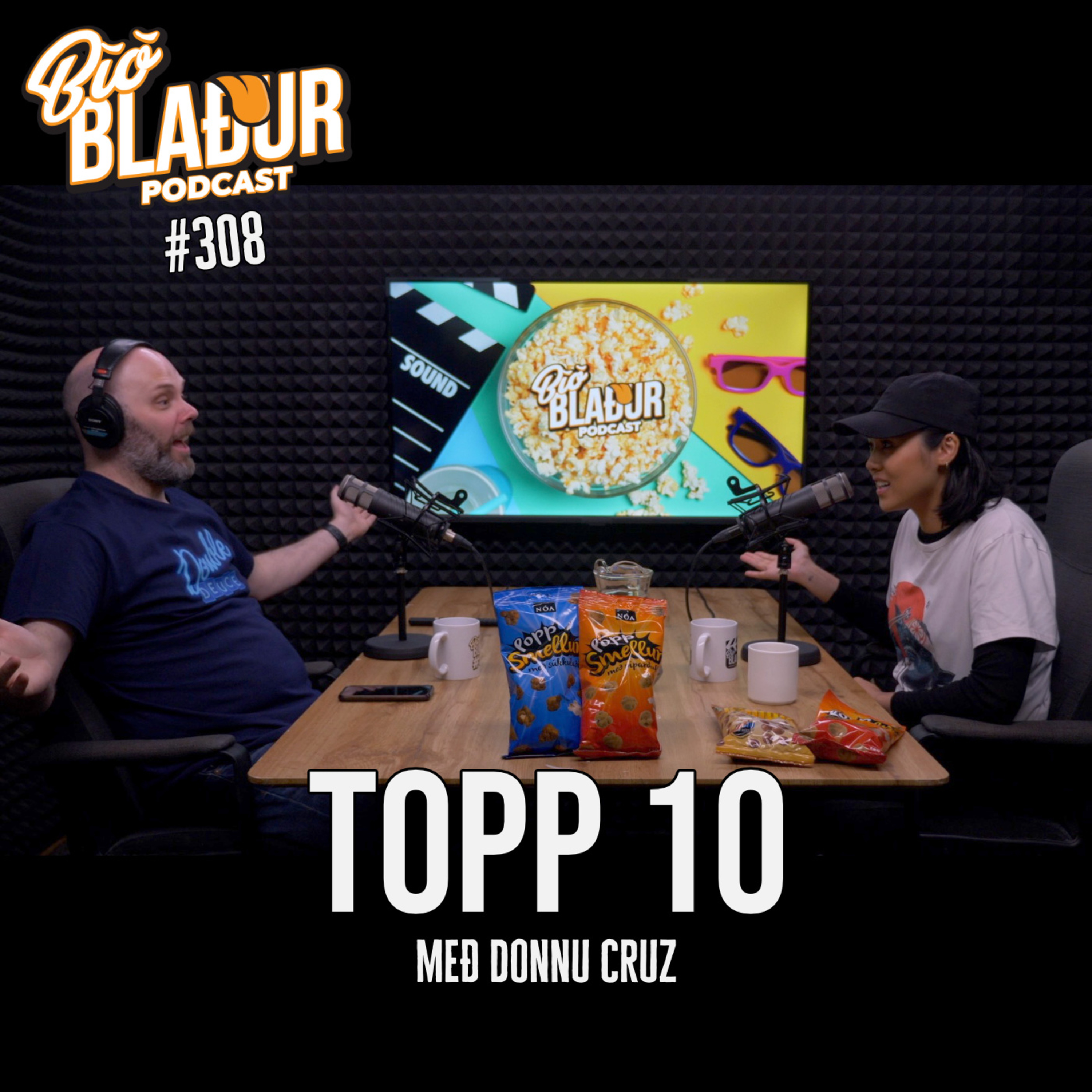 #308 Topp 10 með Donnu Cruz