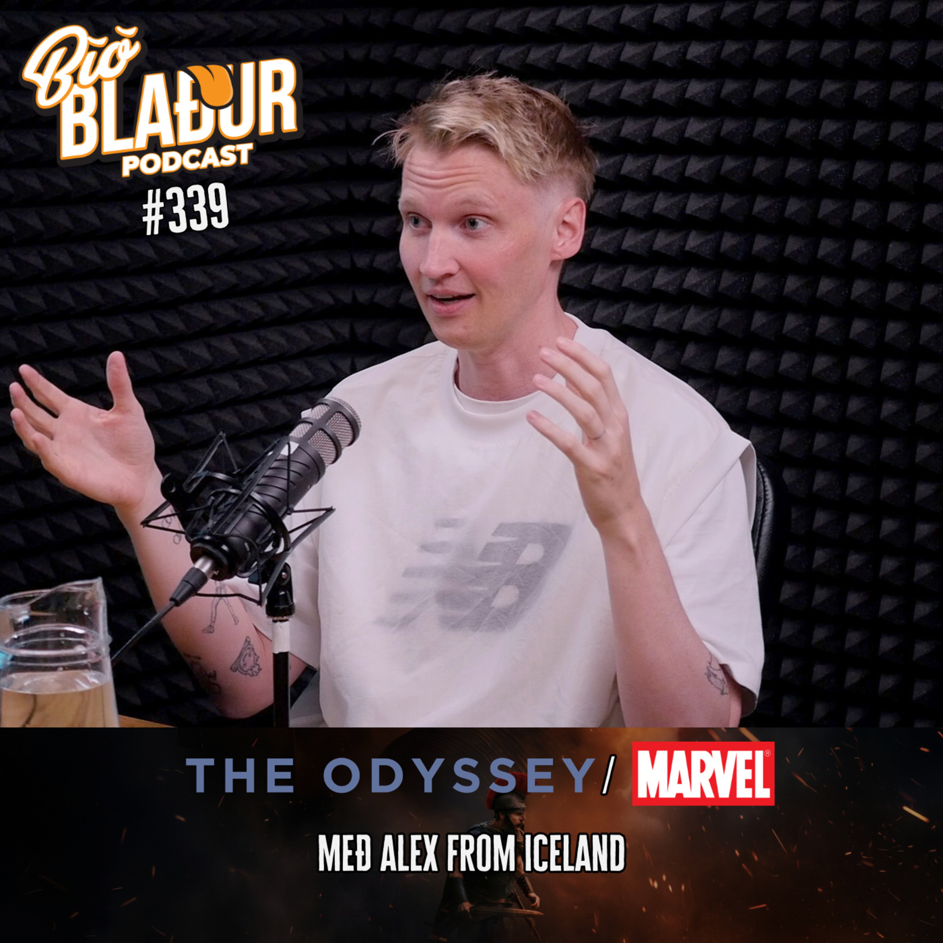 #339 The Odyssey og Marvel með Alex from Iceland