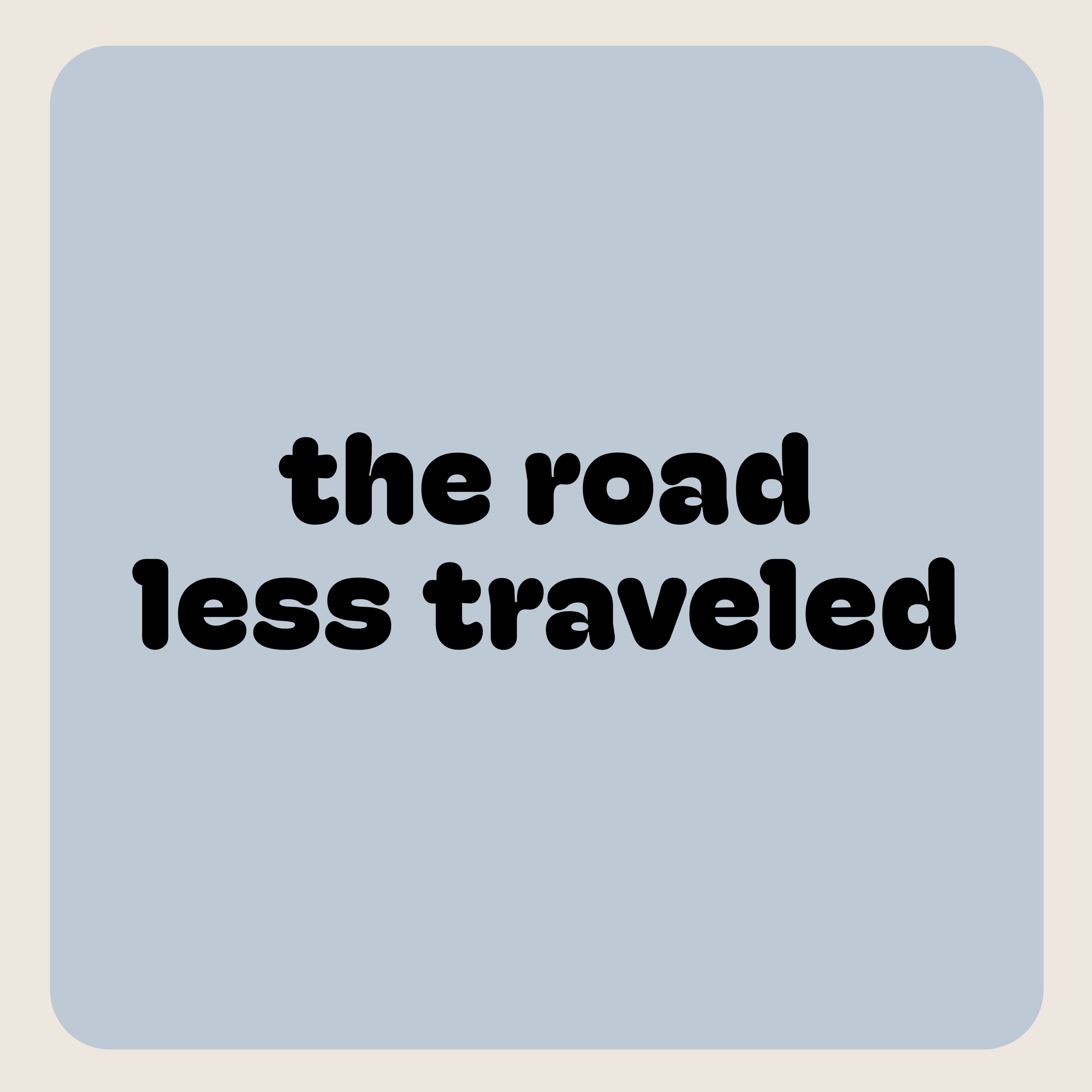 The Road Less Traveled episode artwork