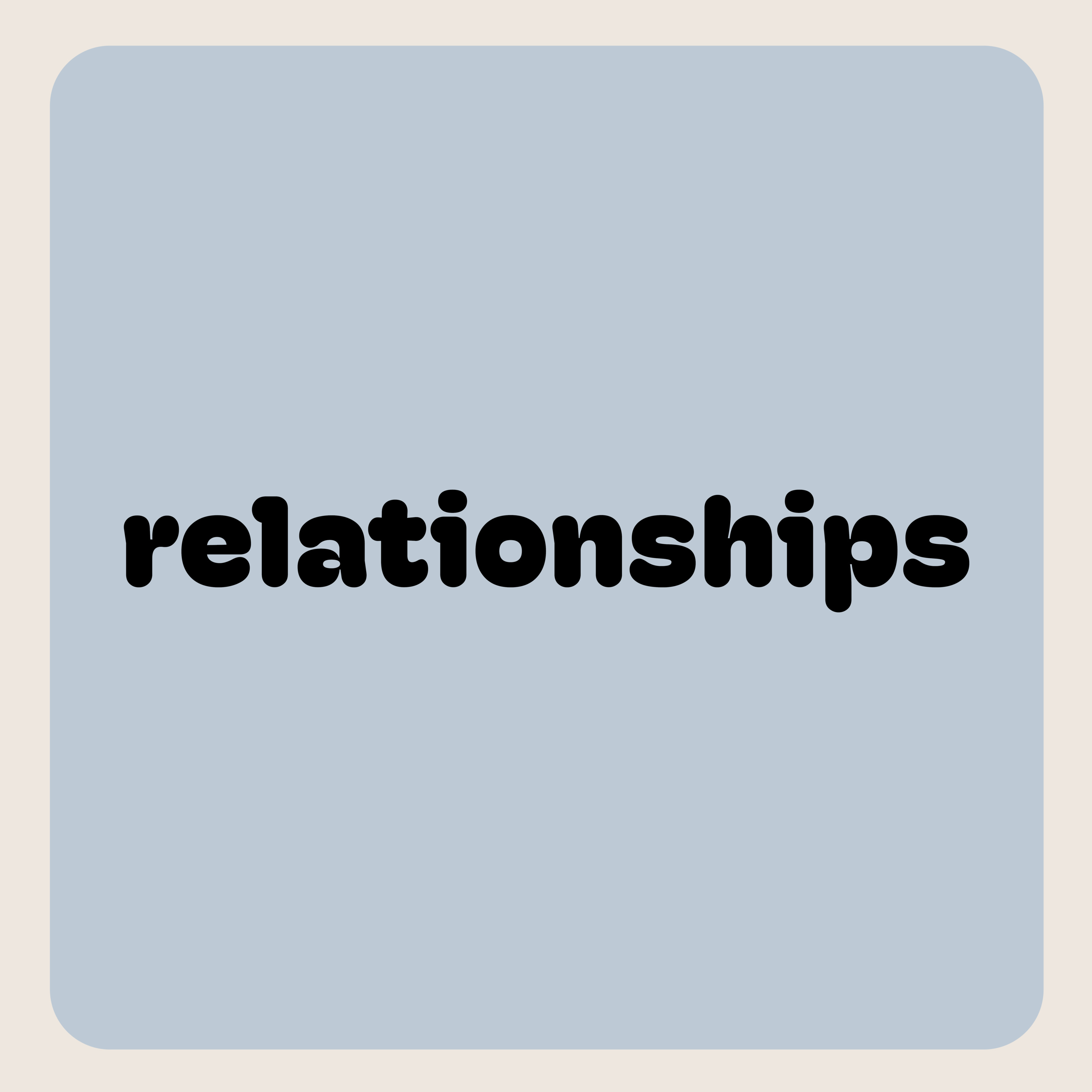 Relationships episode artwork