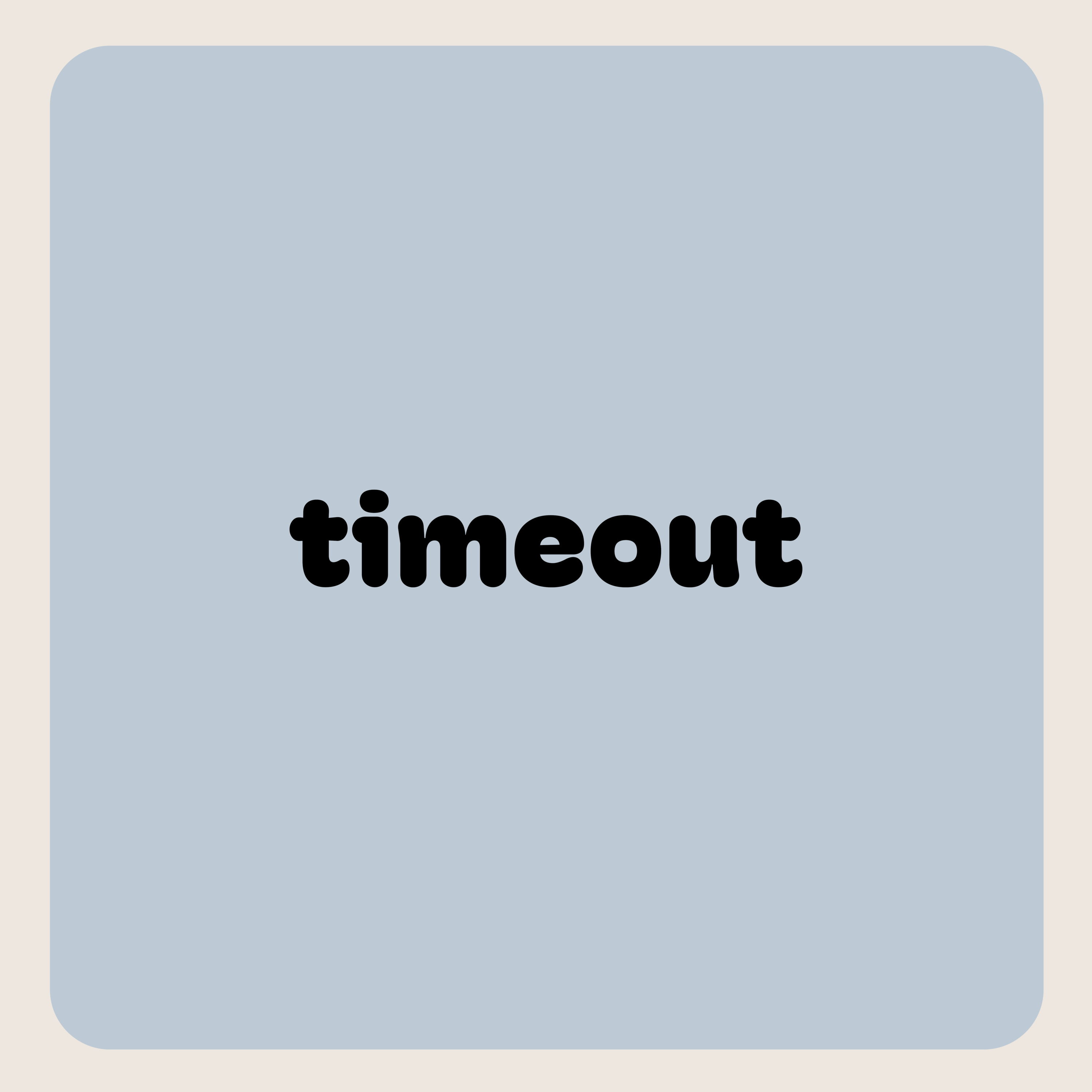 Timeout episode artwork