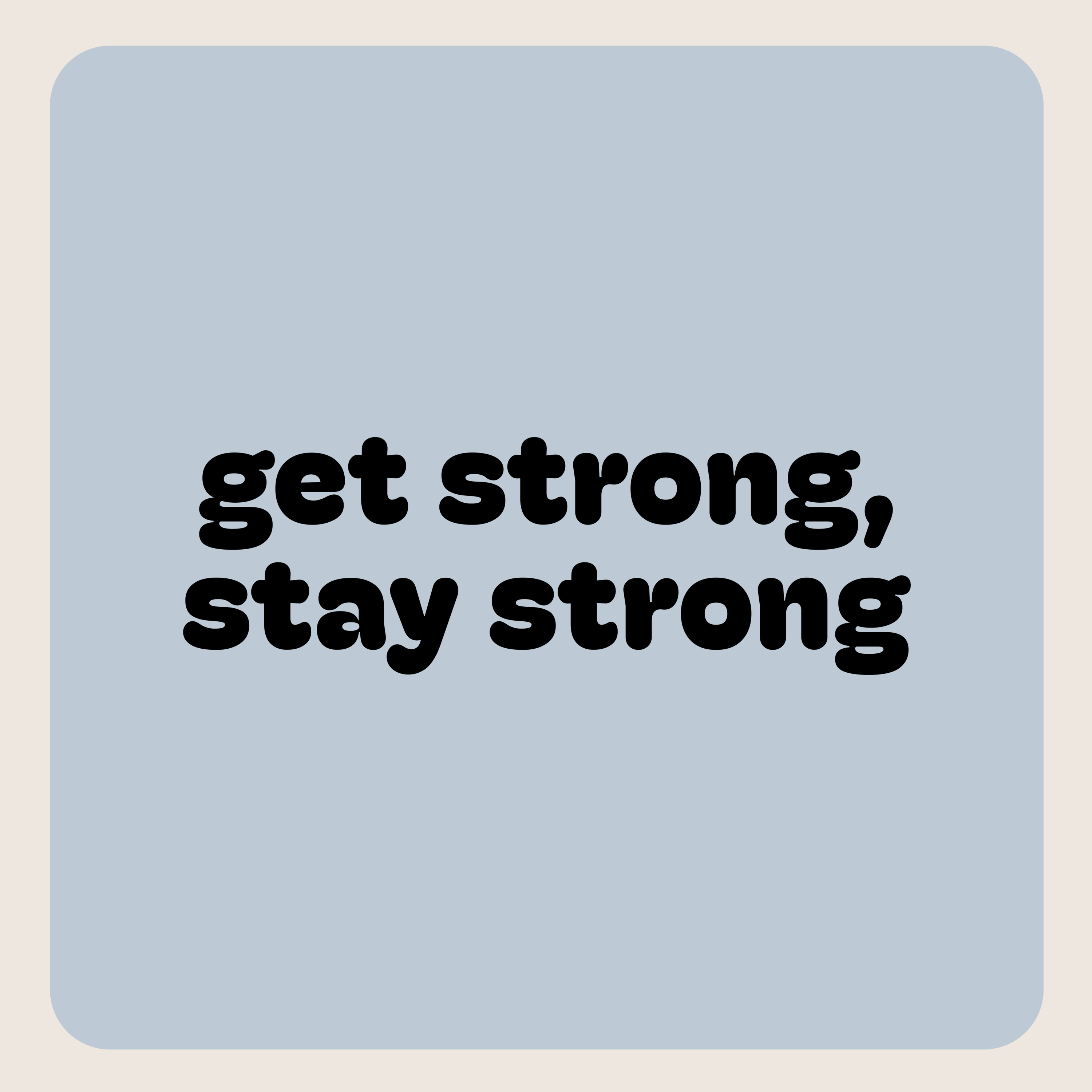 Get Strong, Stay Strong episode artwork