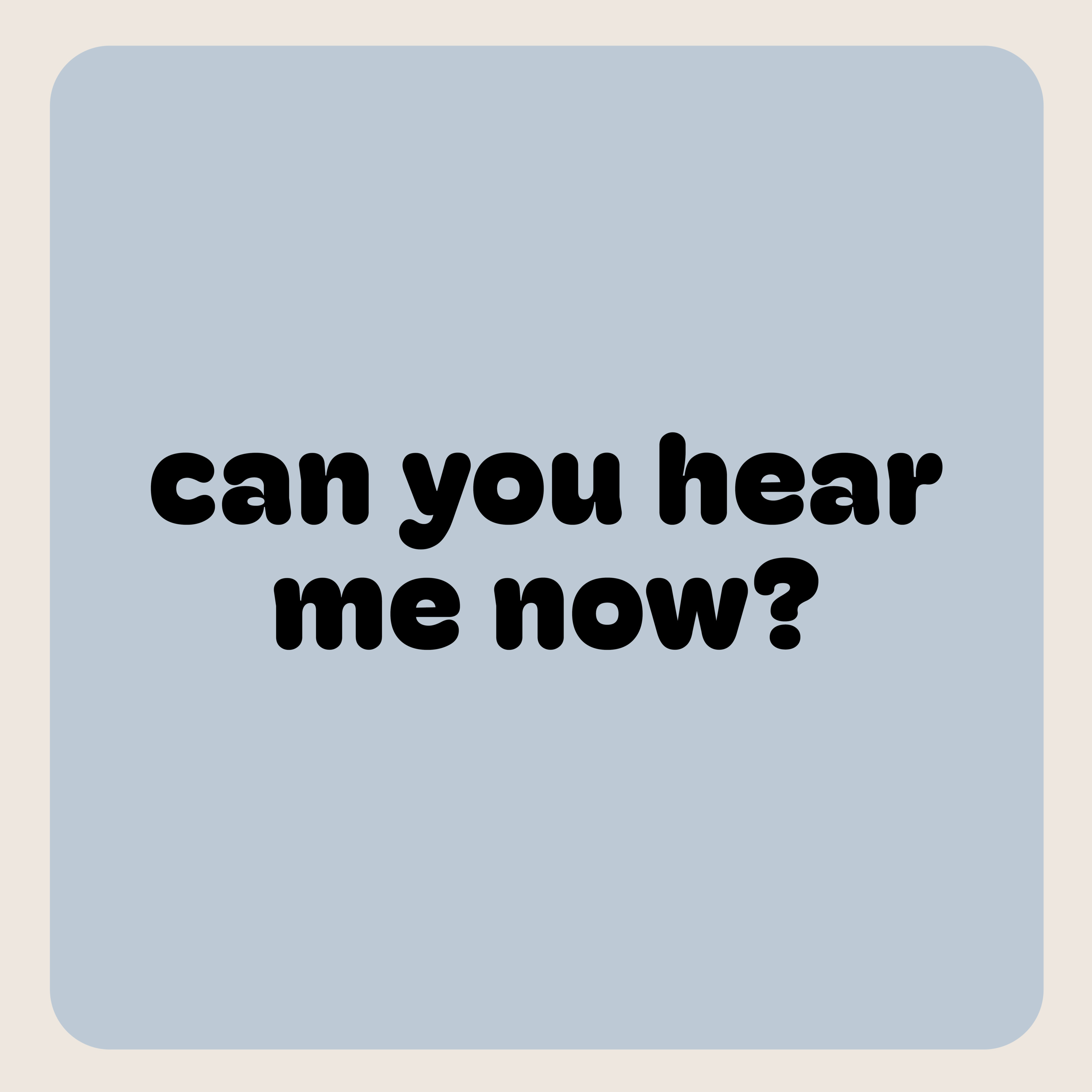 Can you hear me now? episode artwork