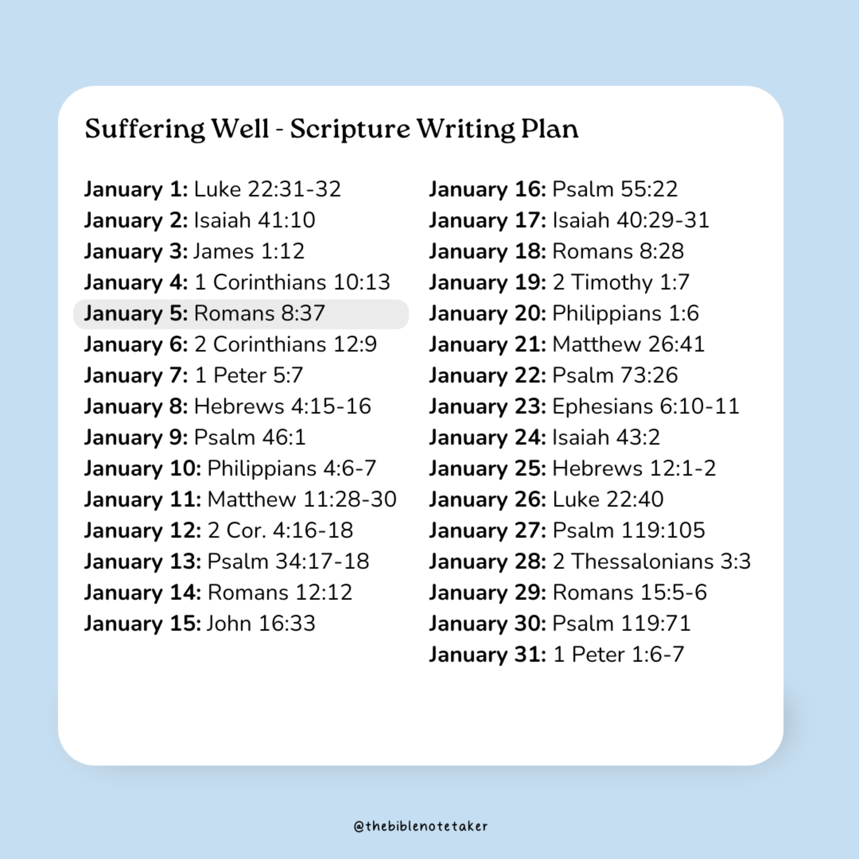 The Bible Notetaker Podcast