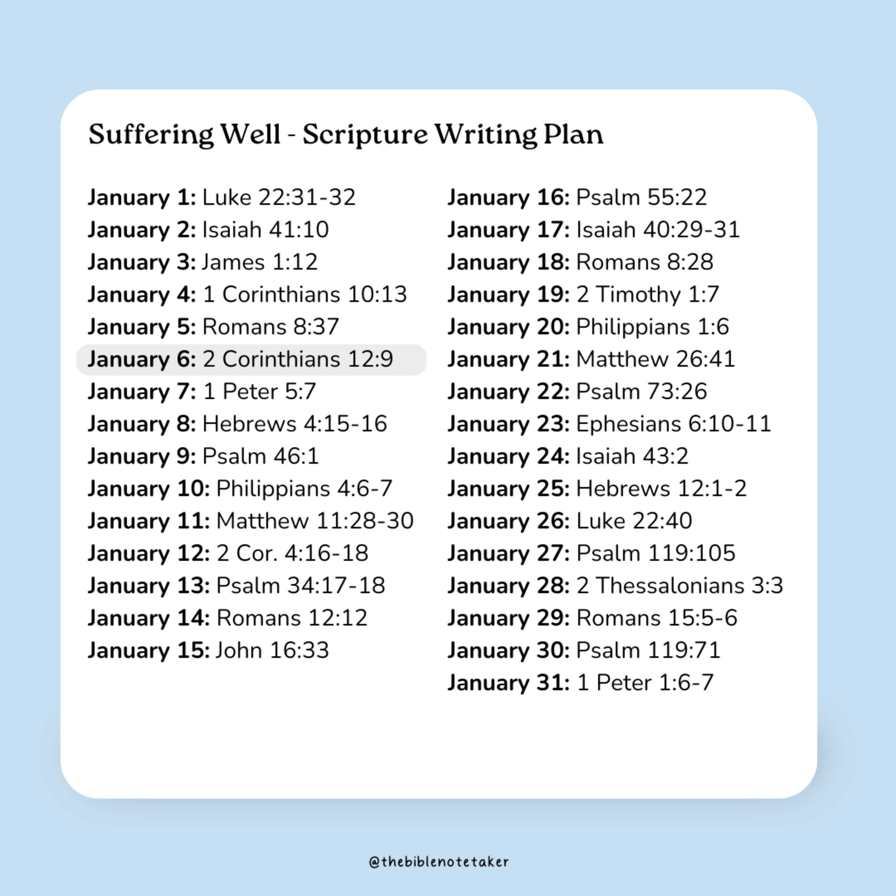 The Bible Notetaker Podcast