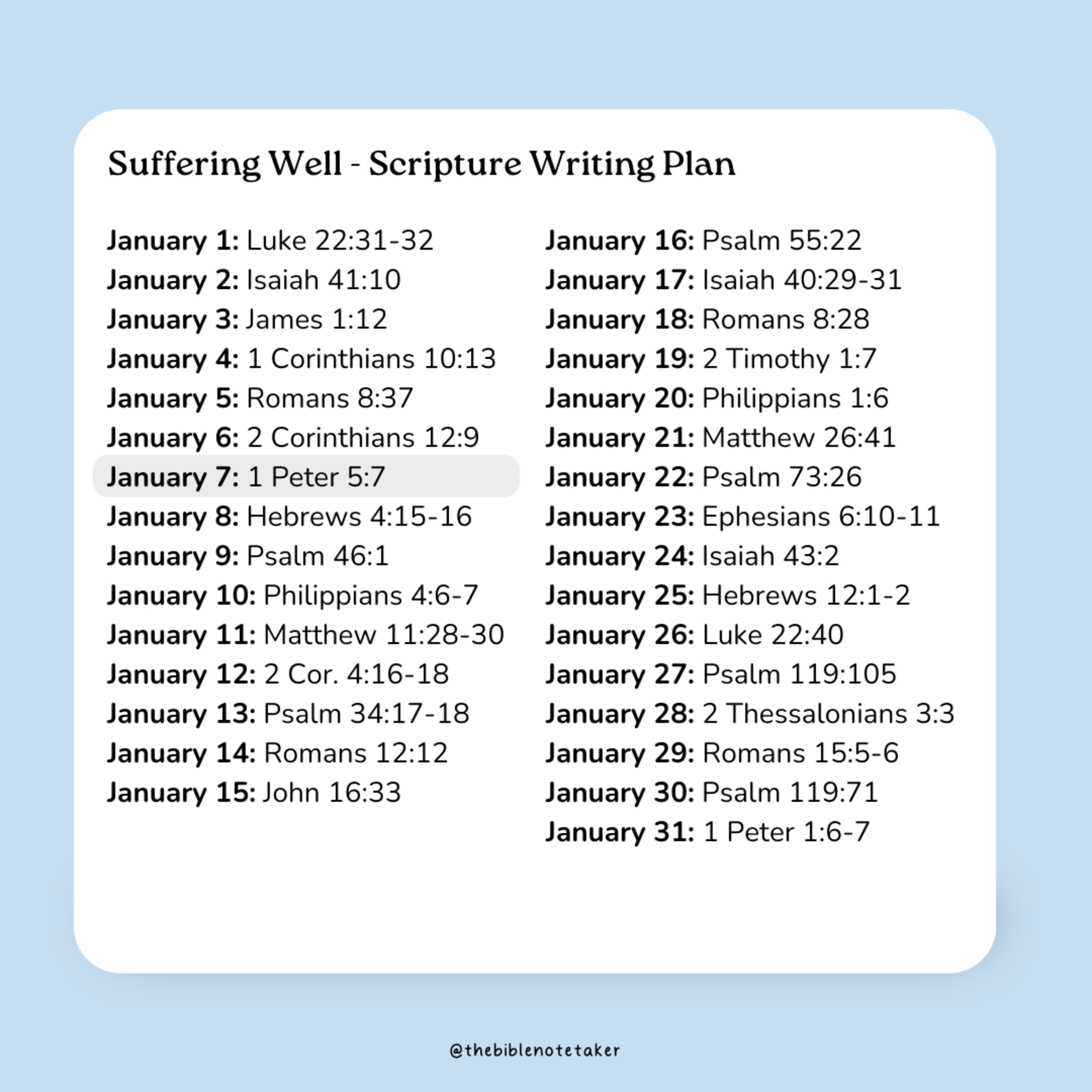 The Bible Notetaker Podcast