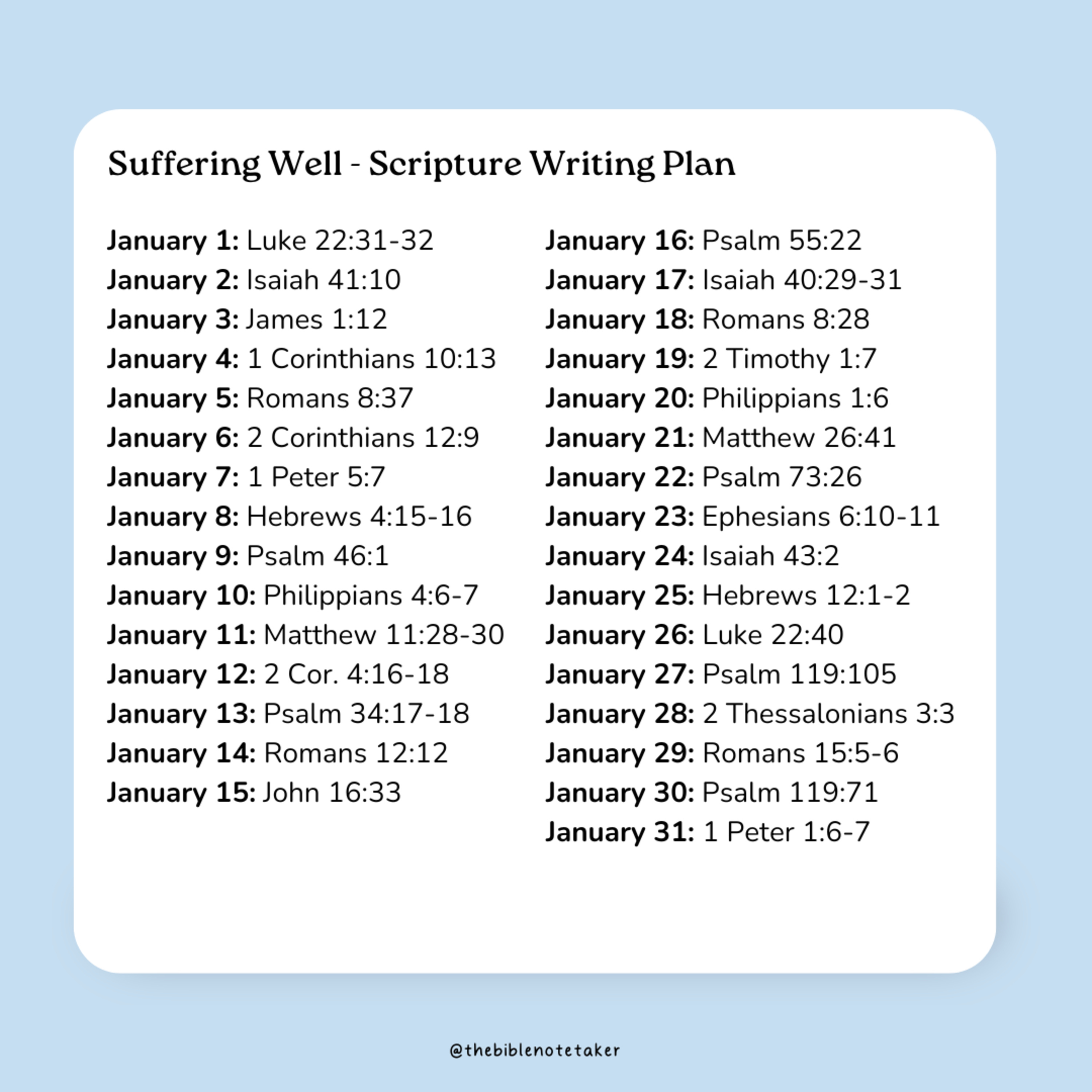 The Bible Notetaker Podcast