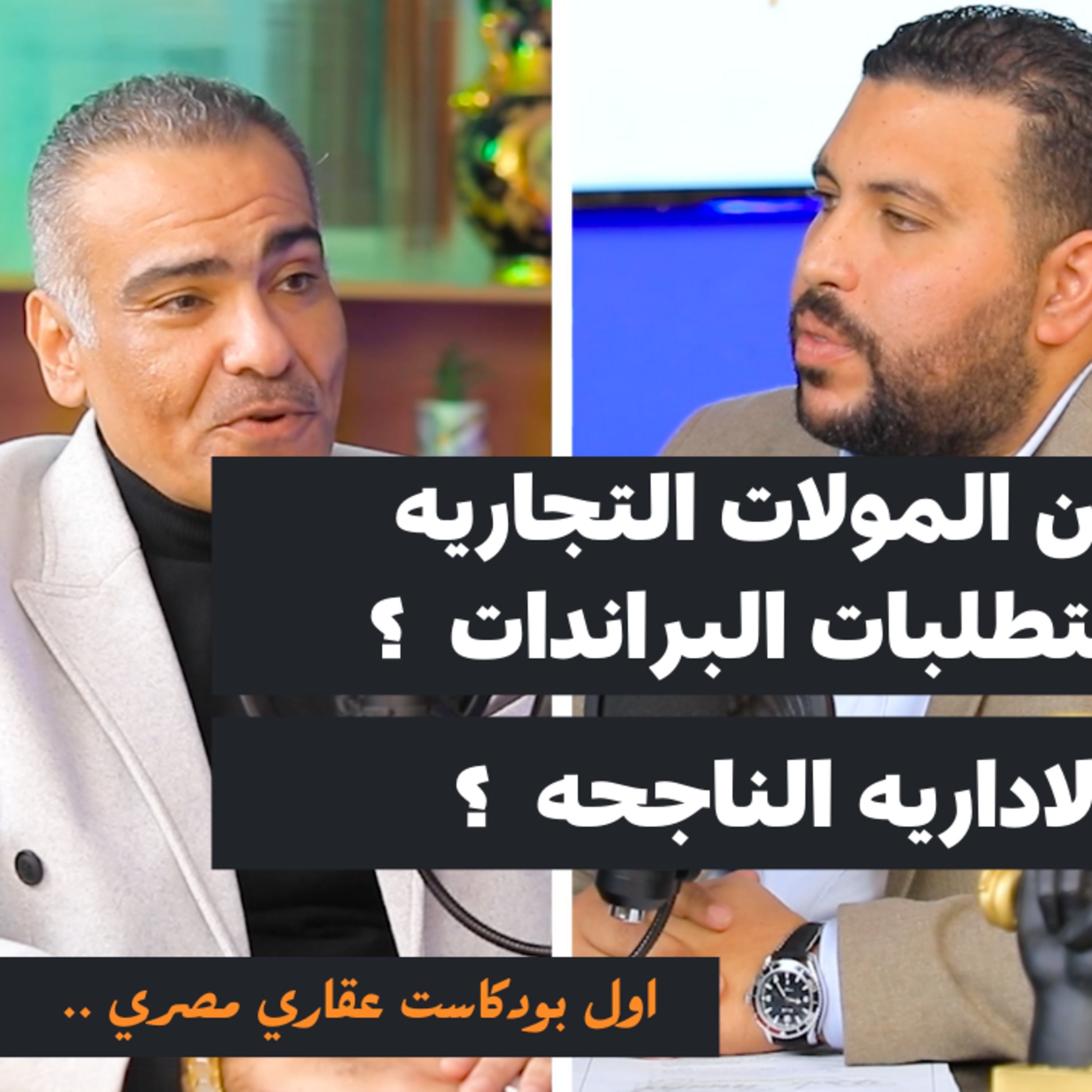 الحلقه التانيه | مواصفات المباني الاداريه و التجاريه و متطلبات البراندات و اكتر ؟ اول بودكاست عقاري مصري ع المنصات المرئيه و الصوتيه - مع د هادي فتحي  episode artwork