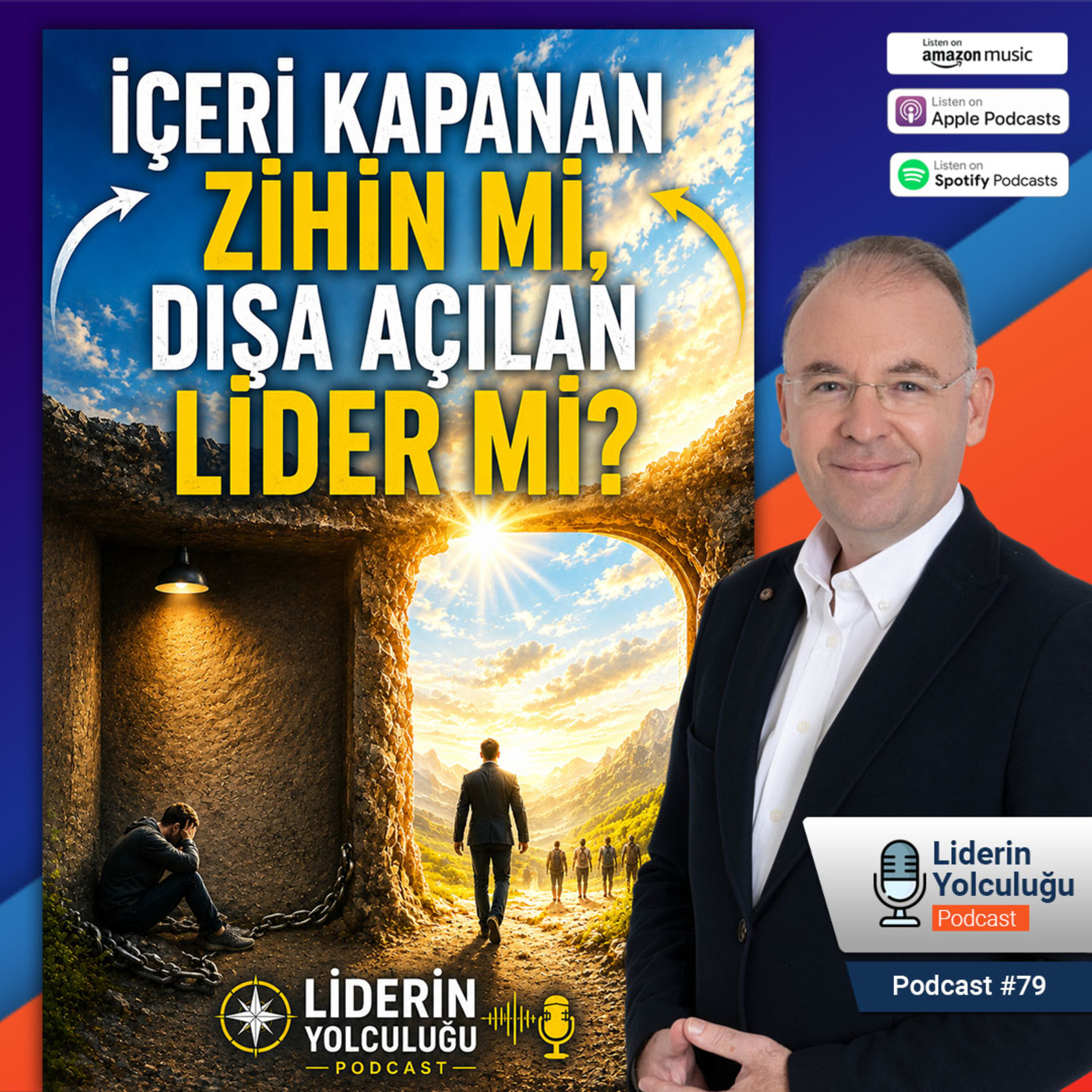Liderin Yolculuğu #79 - İçeri Kapanan Zihin mi, Dışa Açılan Lider mi? – Outward Mindset episode artwork