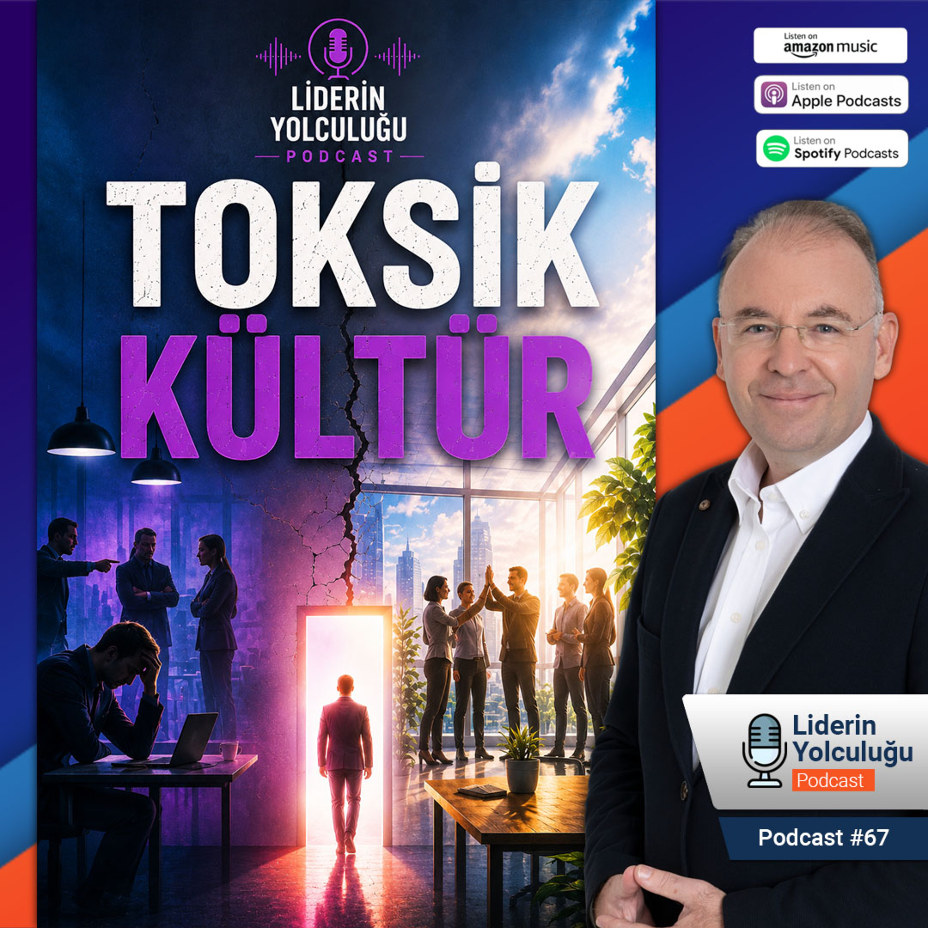 Liderin Yolculuğu #67 - Toksik Kültür - Nasıl Anlaşılır, Önlenir ve Dönüştürülür episode artwork