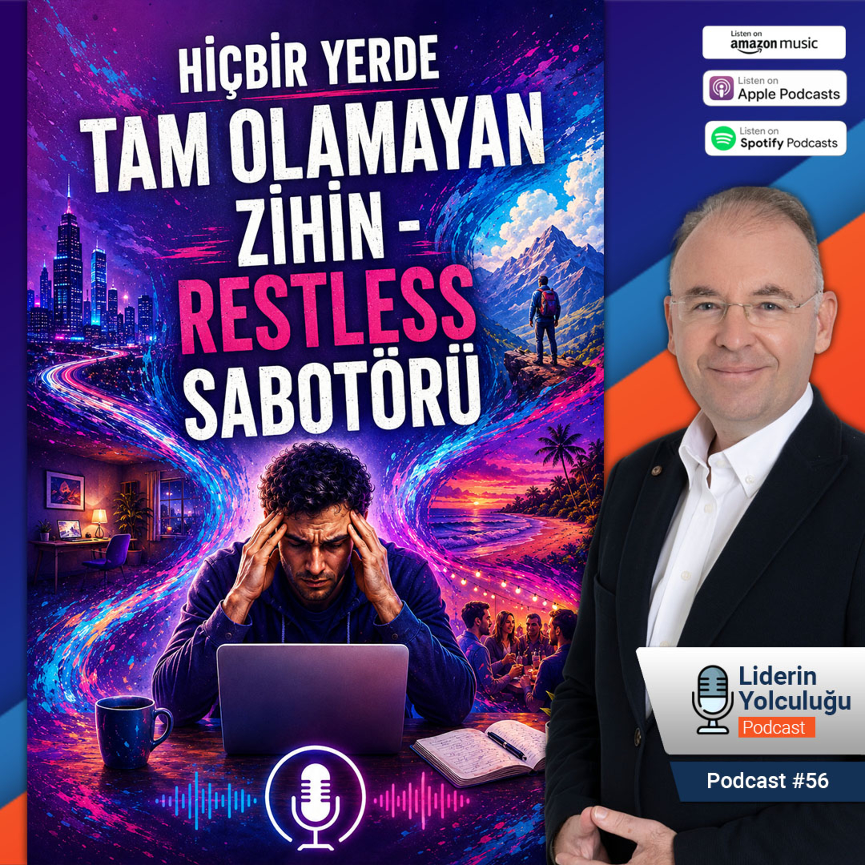 Liderin Yolculuğu #56 - Hiçbir Yerde Tam Olamayan Zihin episode artwork