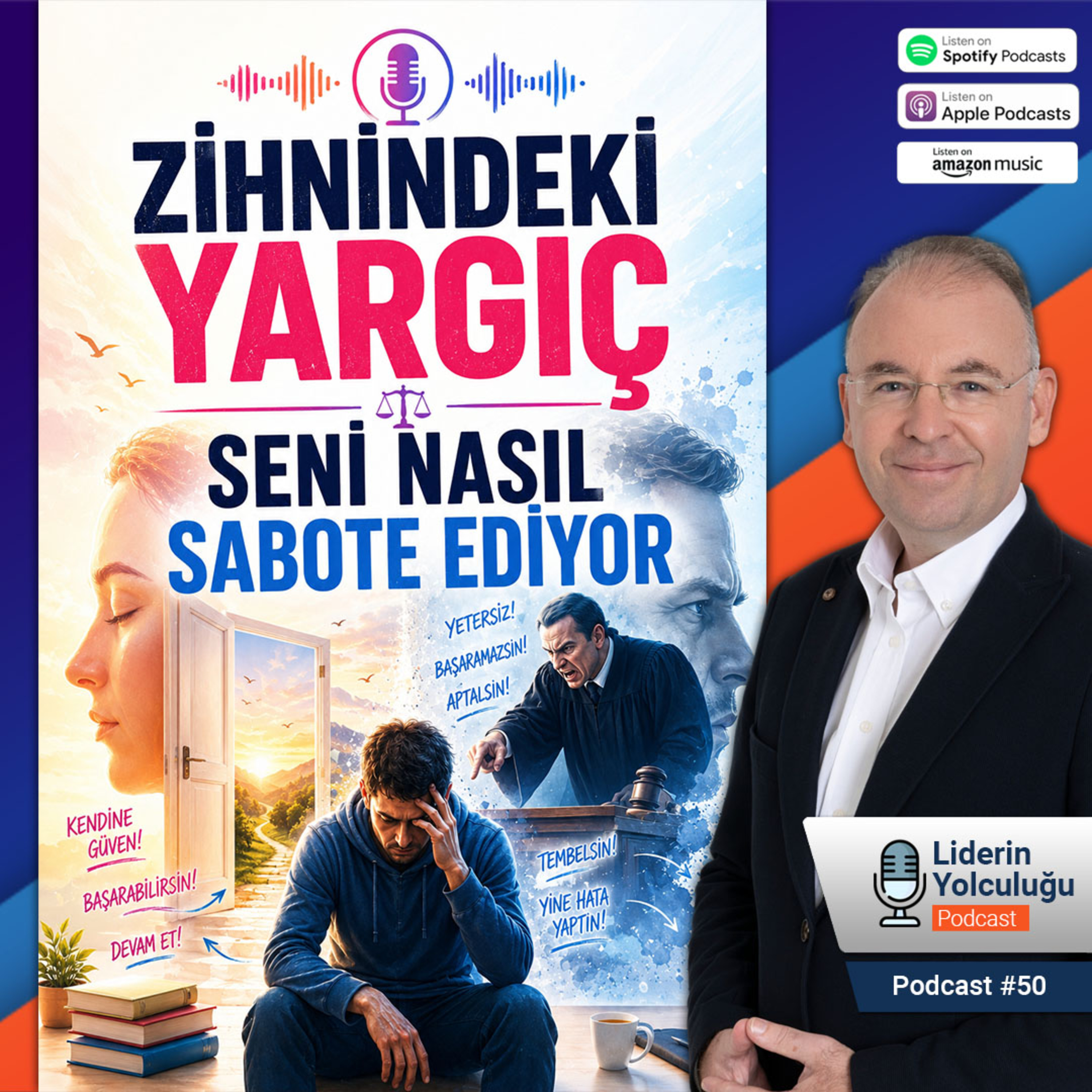 Liderin Yolculuğu #50 - Zihnindeki Yargıç Seni Nasıl Sabote Ediyor episode artwork
