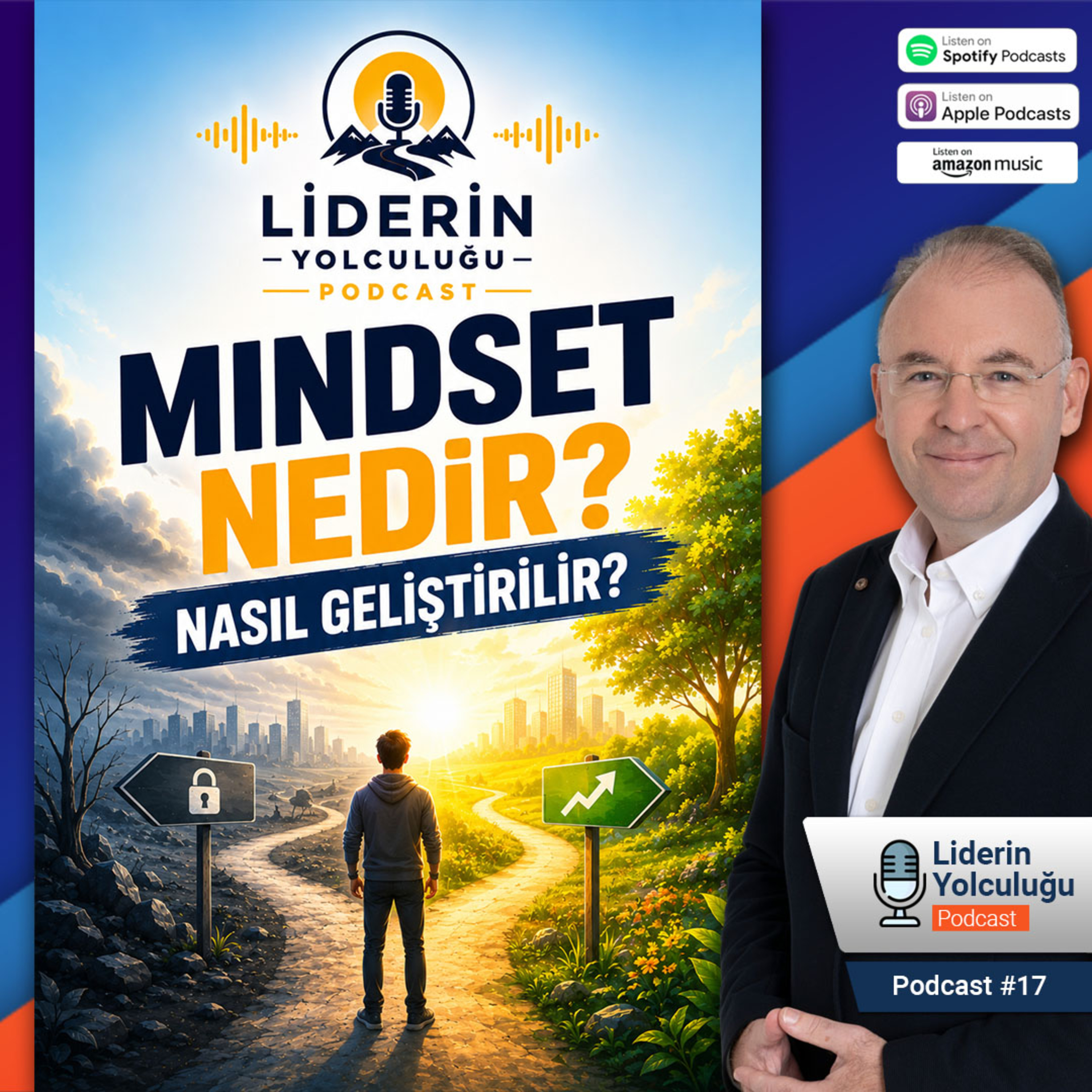 Liderin Yolculuğu #17 - Mindset Nedir? Nasıl Geliştirilir? episode artwork