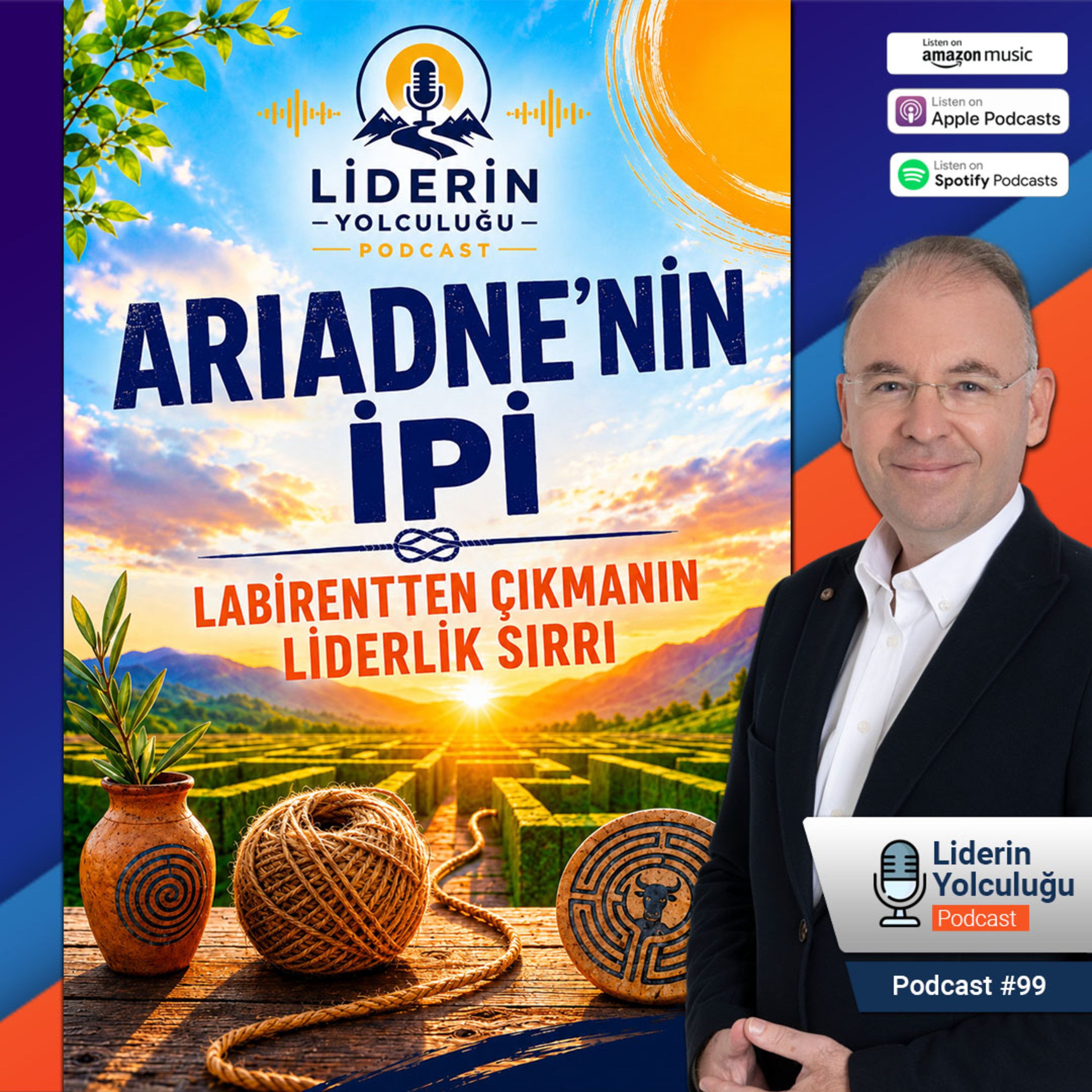 Liderin Yolculuğu #99 - Theseus ve Ariadne'nin Hikayesi episode artwork