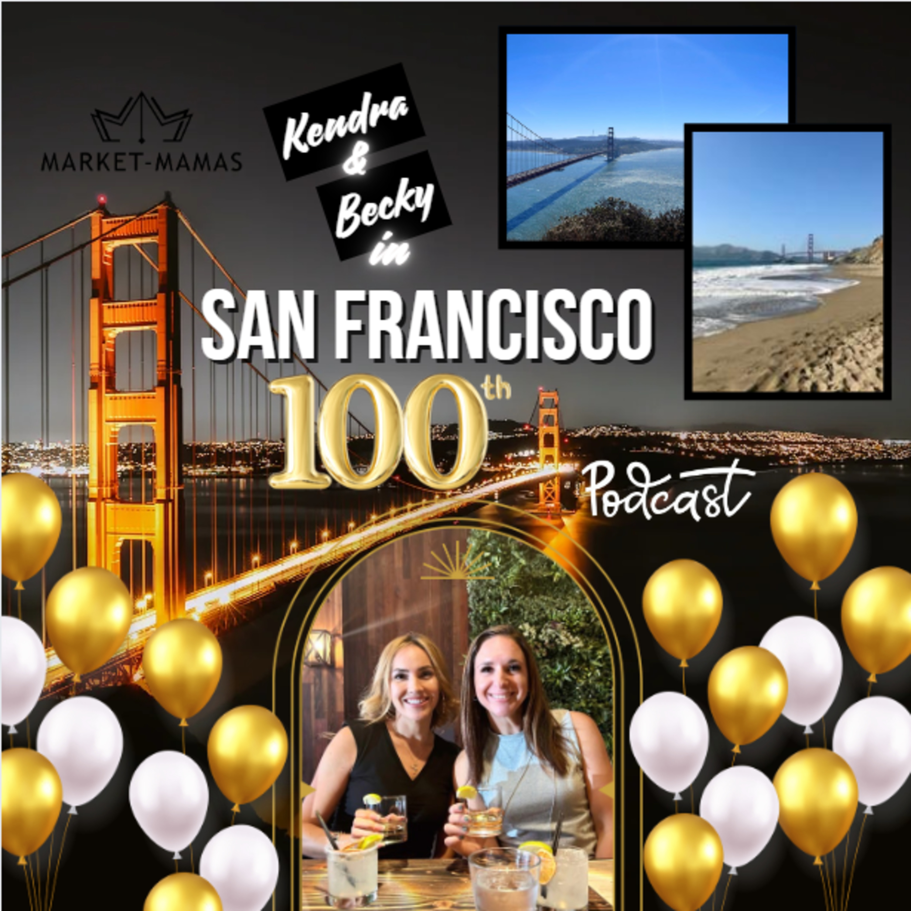 Day Trader Podcasting MARKET MAMAS Celebrate their [100th Episode] 2024 episode artwork
