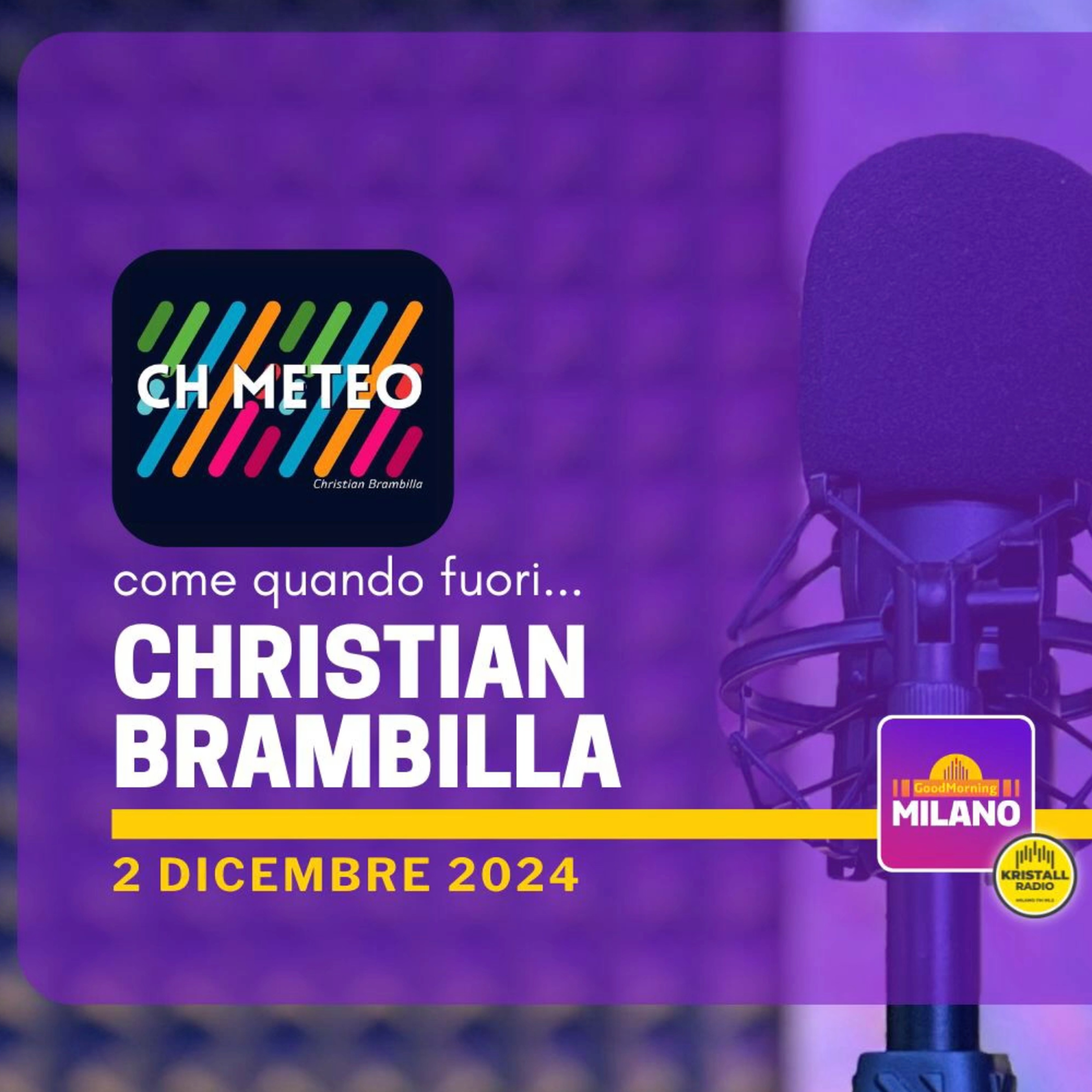 Il meteo della settimana del 2 Dicembre - con Christian Brambilla [CH METEO]