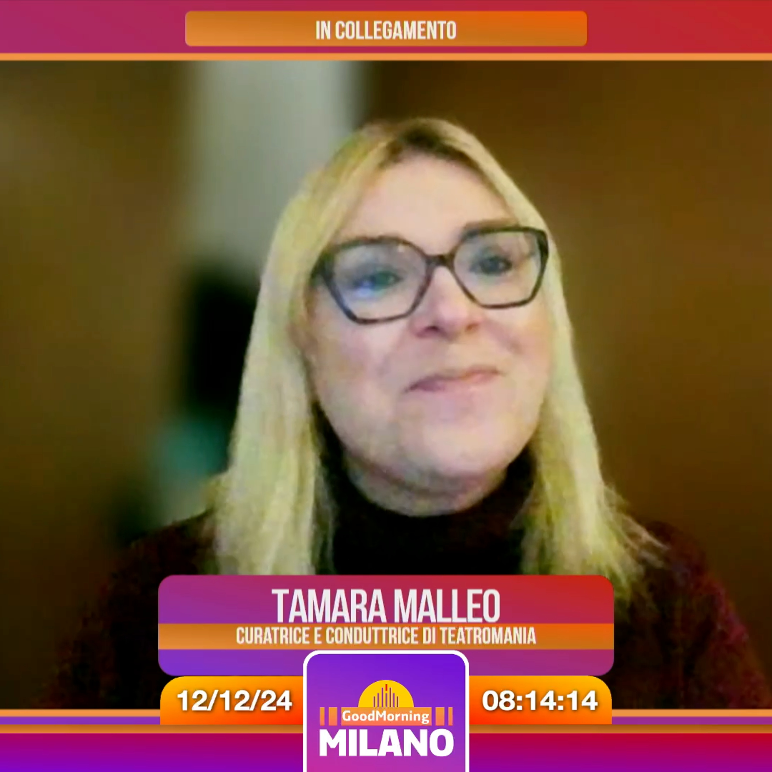 Tamara Malleo e gli appuntamenti da non perdere a teatro - 12 Dicembre 2024
