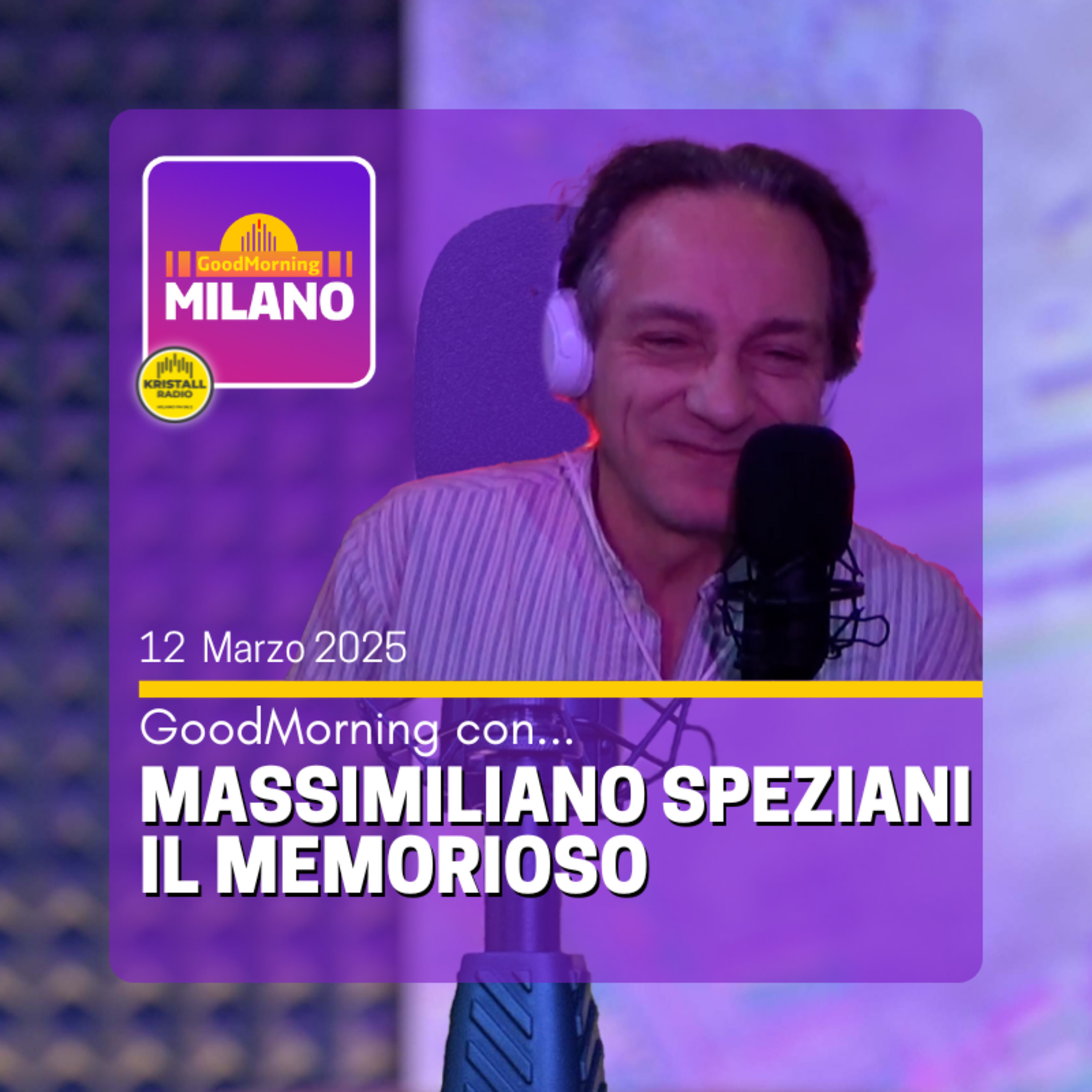 "Il Memorioso" e l'importanza di ricordare con Massimiliano Speziani