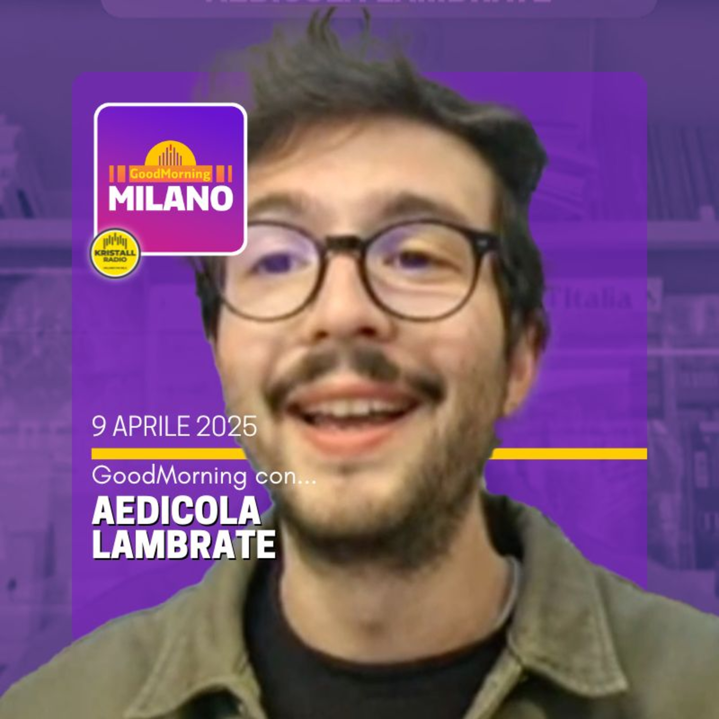 Aedicola Lambrate 9 Aprile - Olimpiadi, Design Week e dazi di Trump