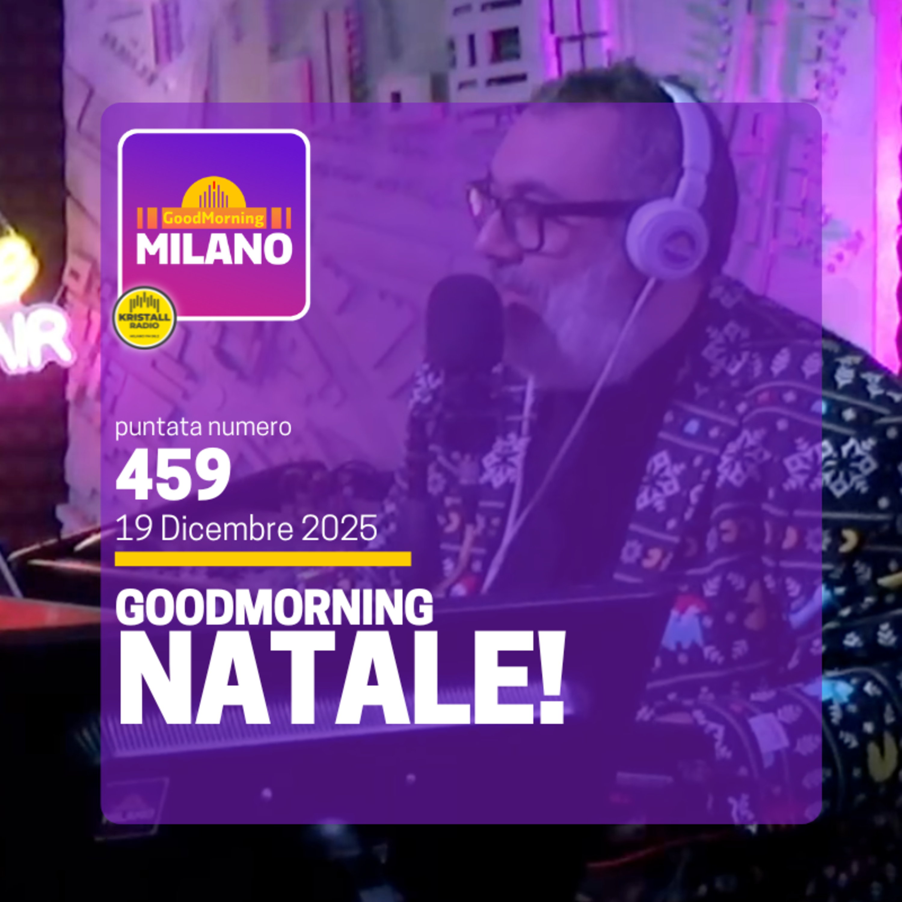 Ep.459, 19 dicembre.Speciale Natale in musica e Buoni propositi episode artwork