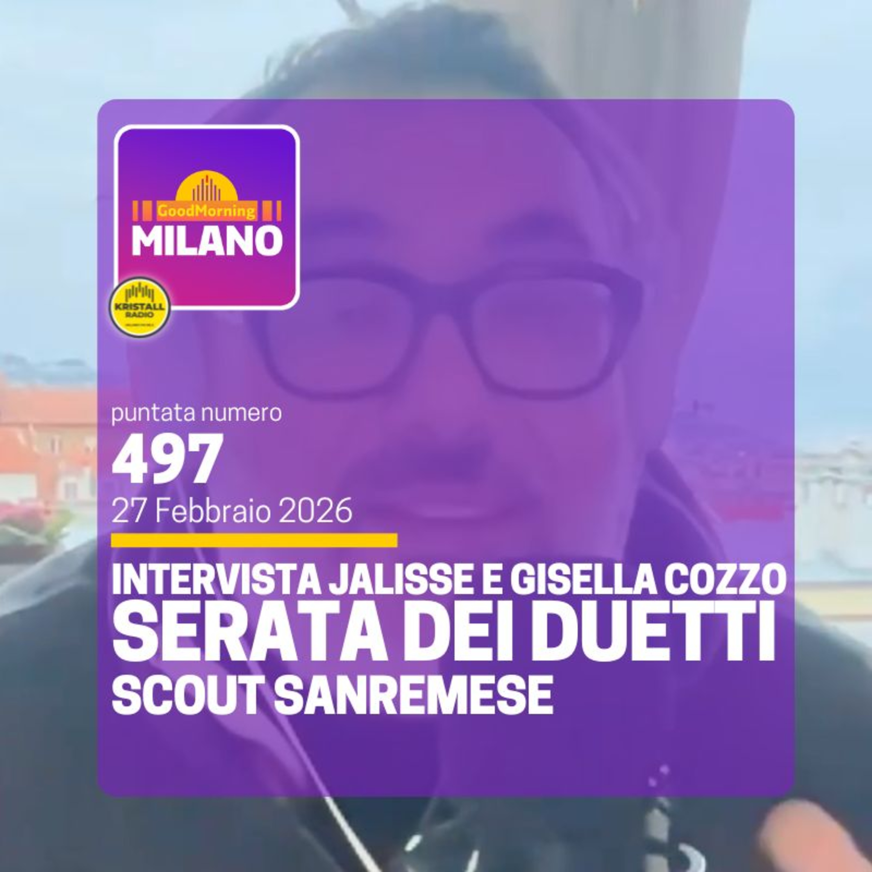 Ep.497, 27 febbraio. Serata dei duetti, scout sanremese, intervista ai Jalisse e a Gisella Cozzo