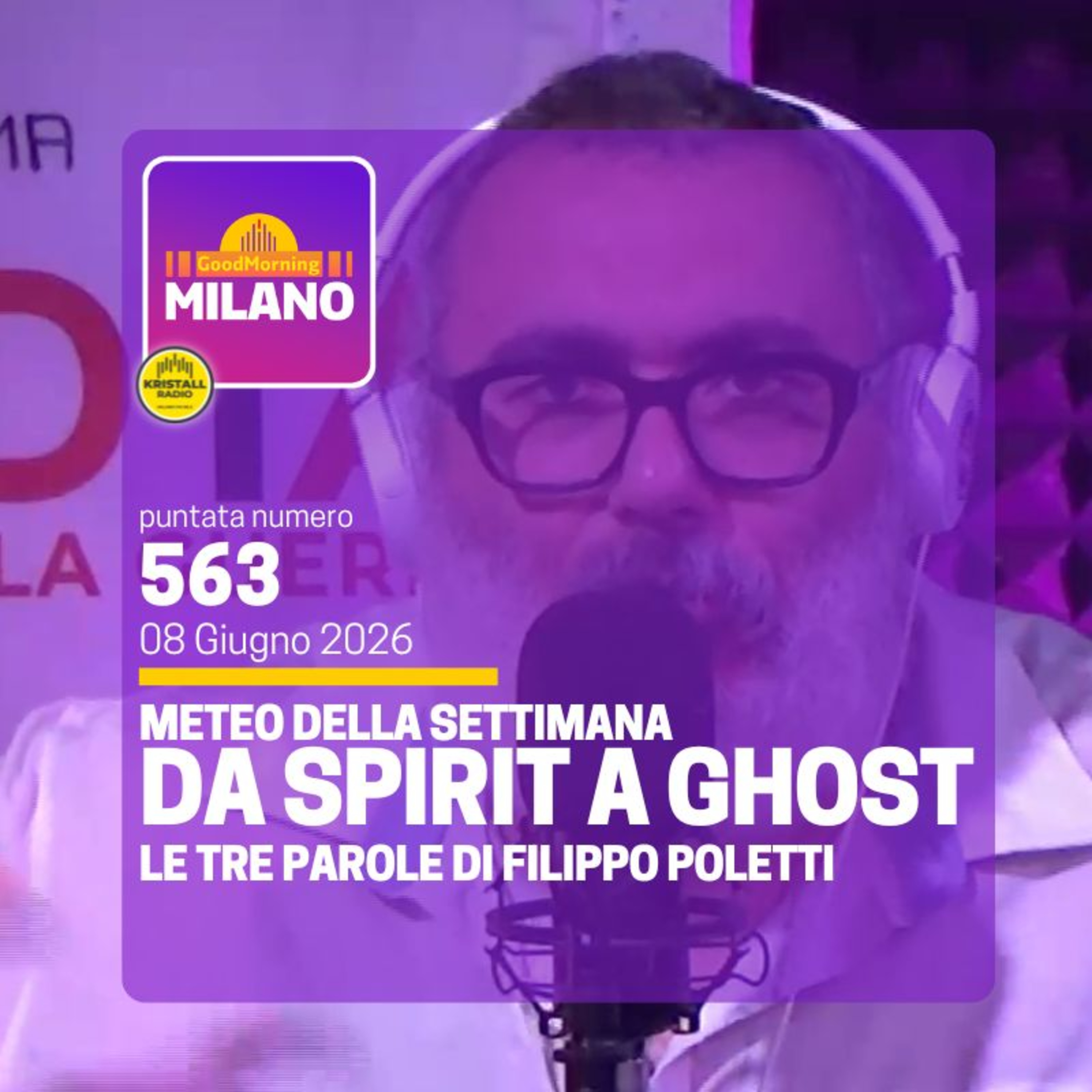 Ep. 563, 8 Giugno. CH Meteo, il "Buon Lavoro" e la chiusura dello Spirit de Milan