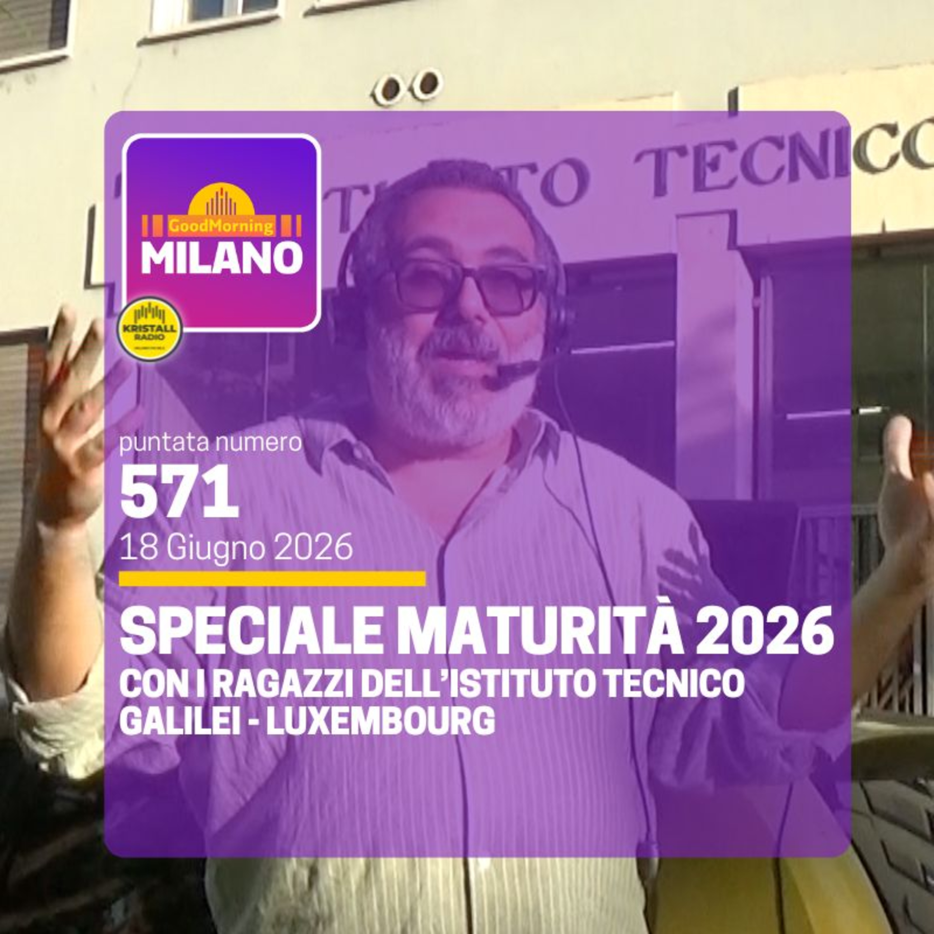 Ep. 571, 18 Giugno. Maturità 2026 episode artwork