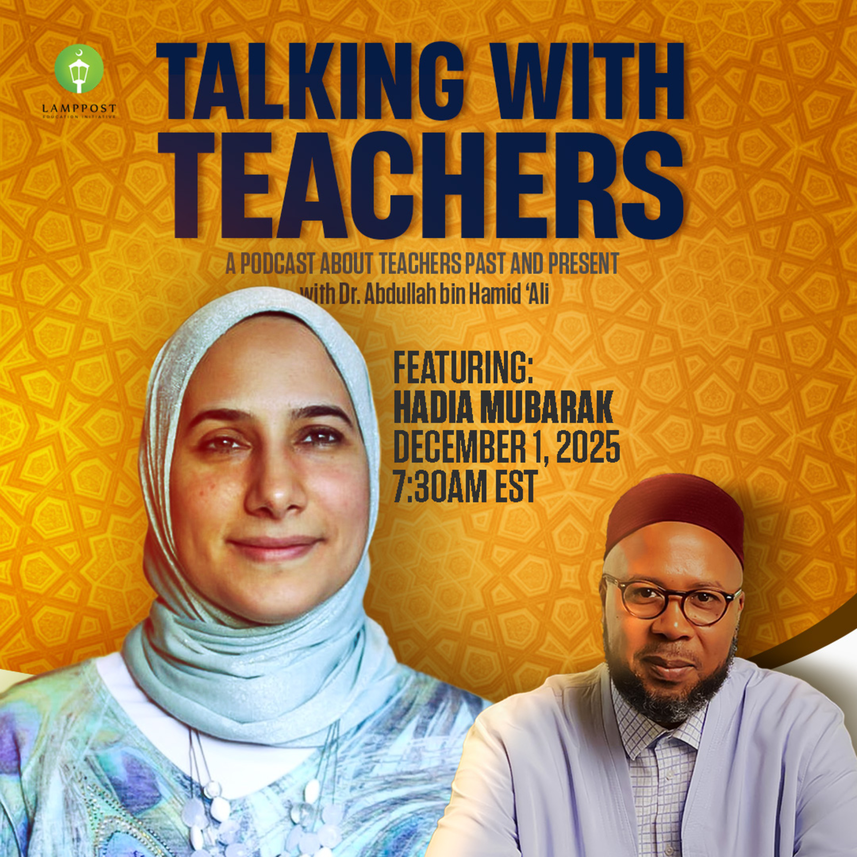 Talking With Teachers – Season 6, Episode 1-Dr. Hadia Mubarak episode artwork