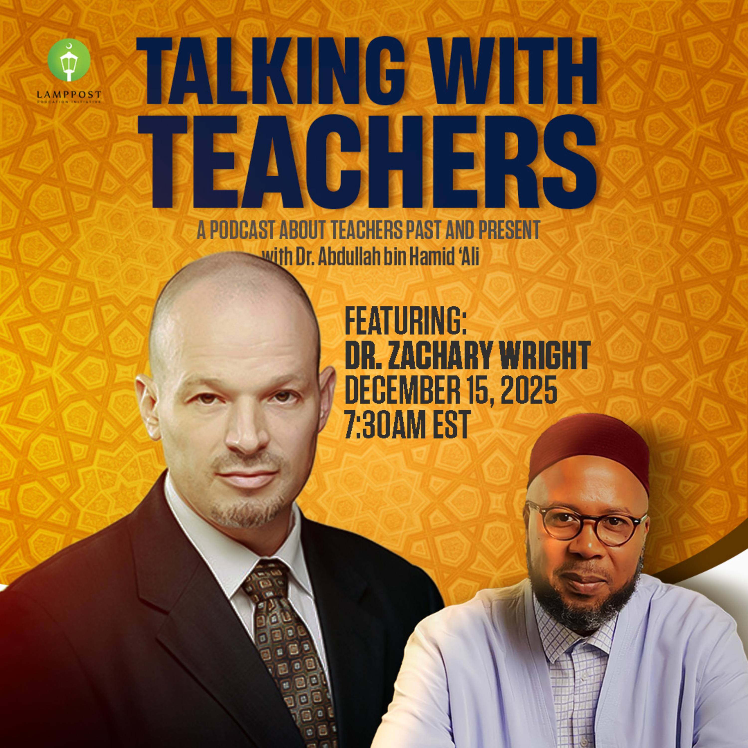 Talking With Teachers With Dr. Abdullah bin Hamid Ali