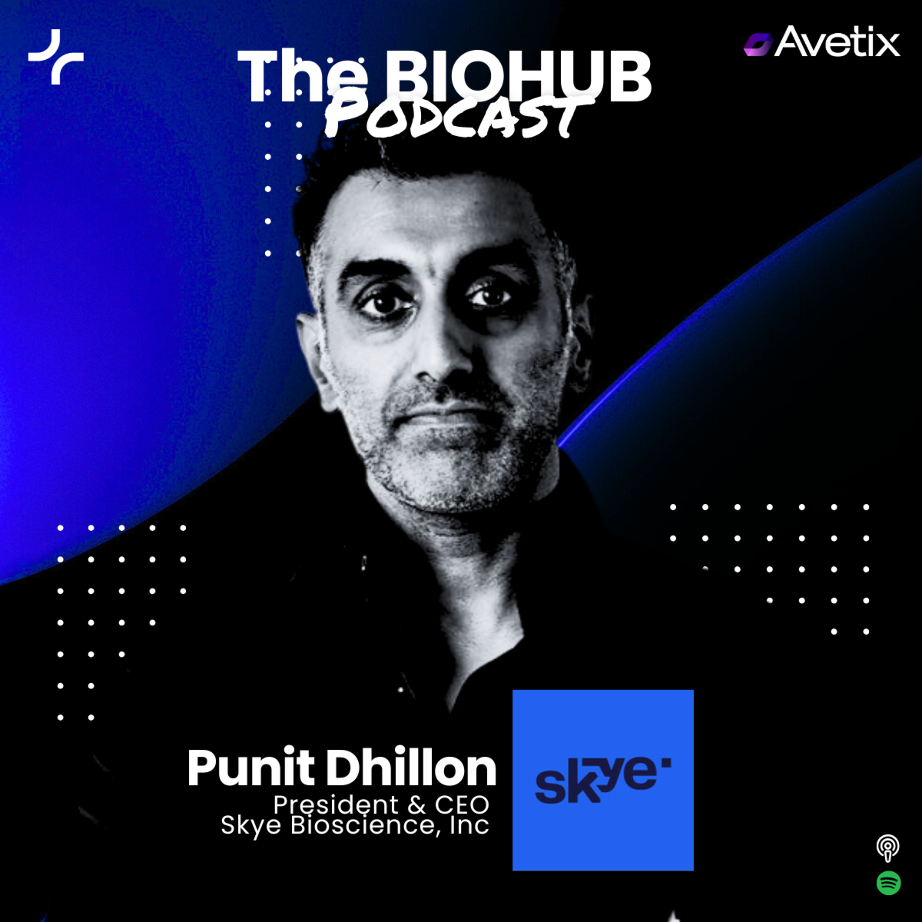 Episode 71 - Punit Dhillon - CEO of Skye Bioscience episode artwork