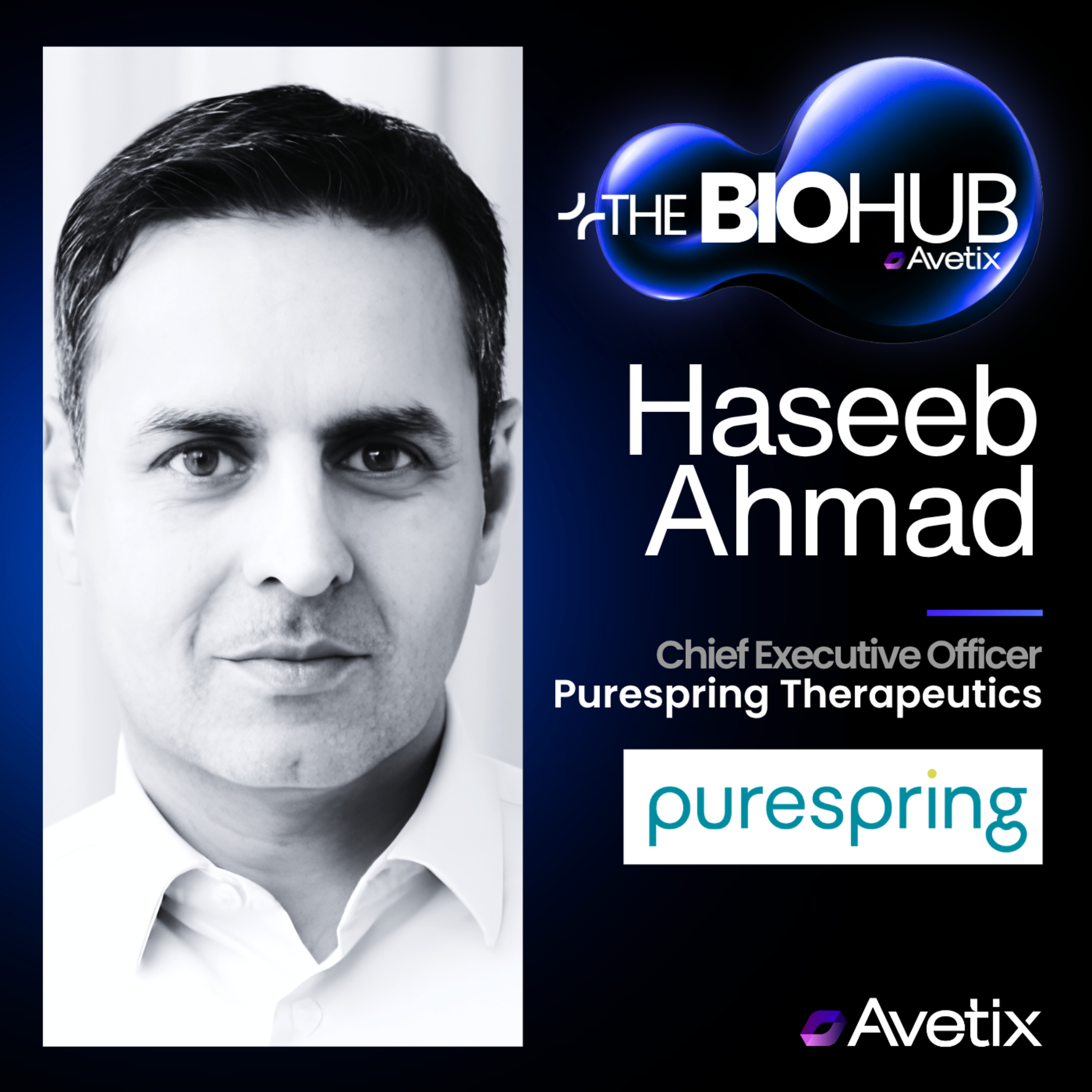 Episode 161 - Haseeb Ahmad - CEO at Purespring Therapeutics episode artwork