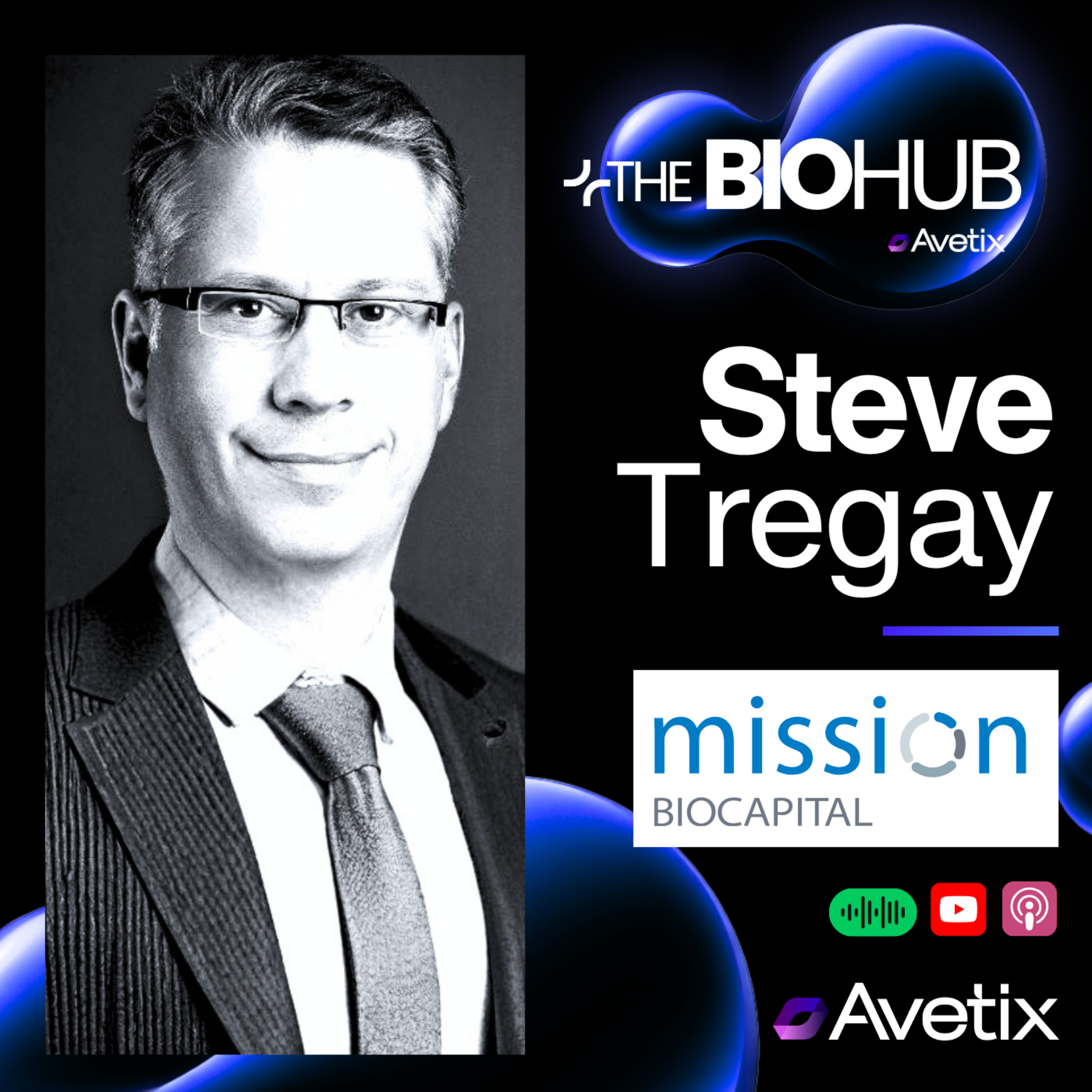 Episode 222 - Steve Tregay - Managing General Partner Mission Biocapital thumbnail