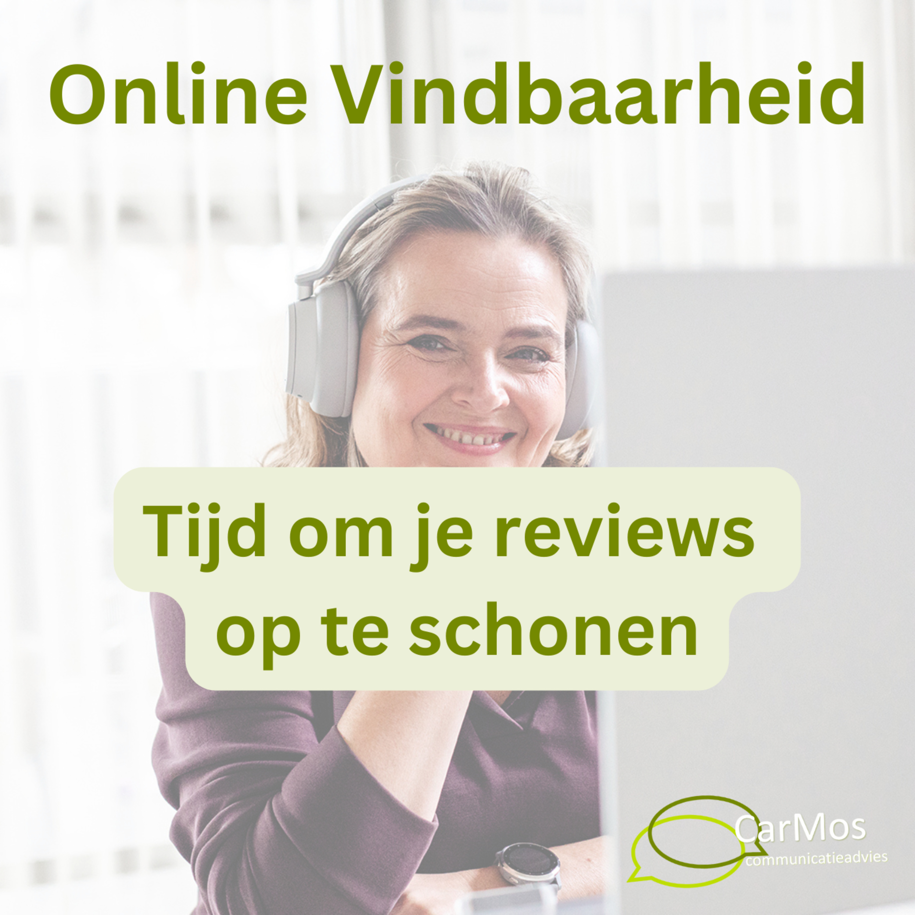 Online Vindbaarheid, de podcast van Caroline Mosies, CarMos partner in online vindbaarheid
